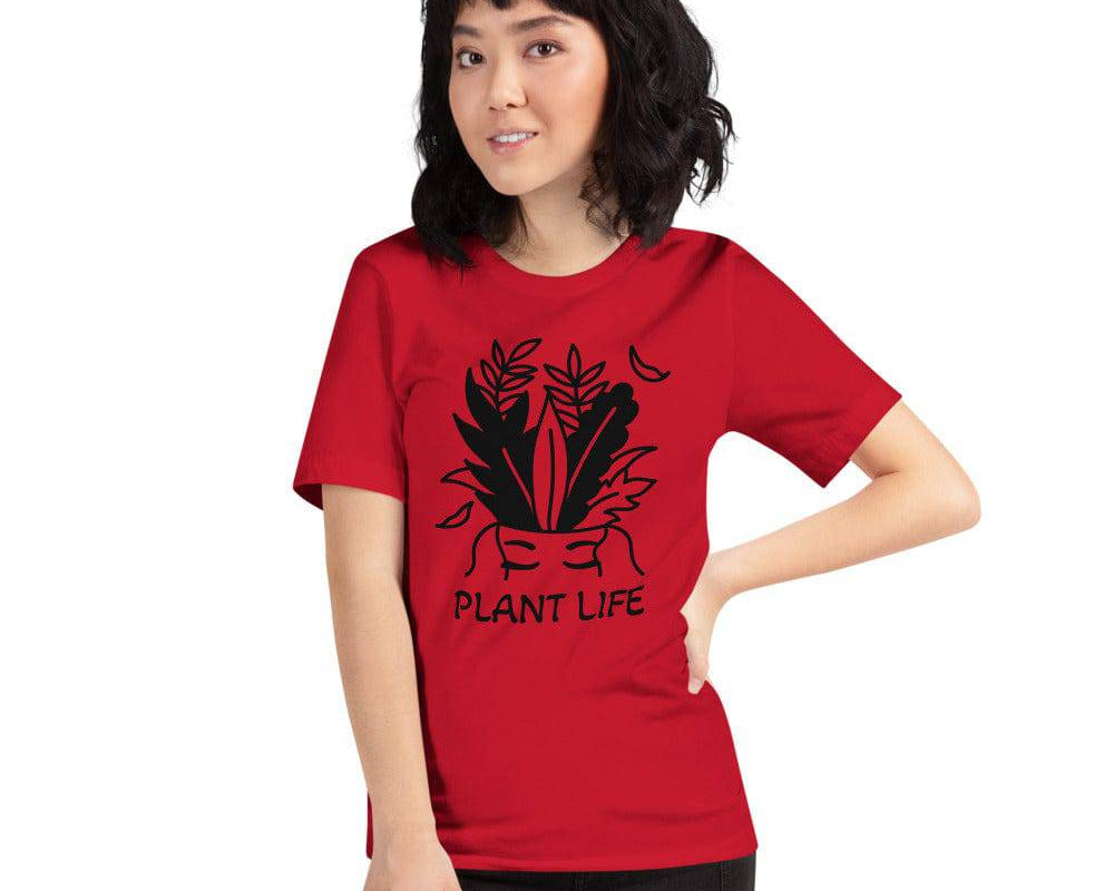 NEWYORKLISTED PLANT LIFE: Unisex t-shirt Nothing But Veggie Luv! - NEWYORKLISTED