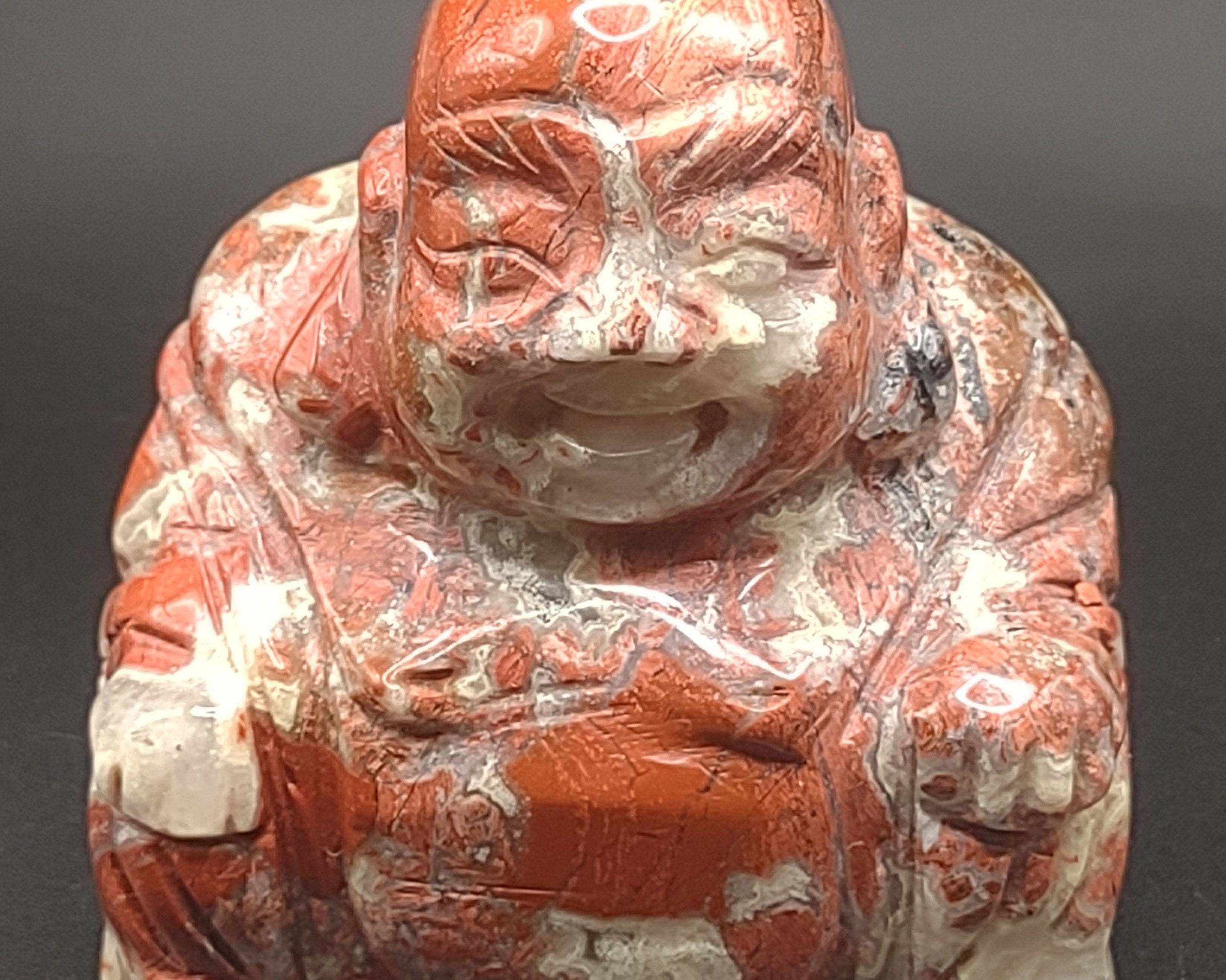Hand-Carved Chicken Blood Stone Buddha Figurine – NEWYORKLISTED UNIQUE FINDS COLLECTION - NEWYORKLISTED
