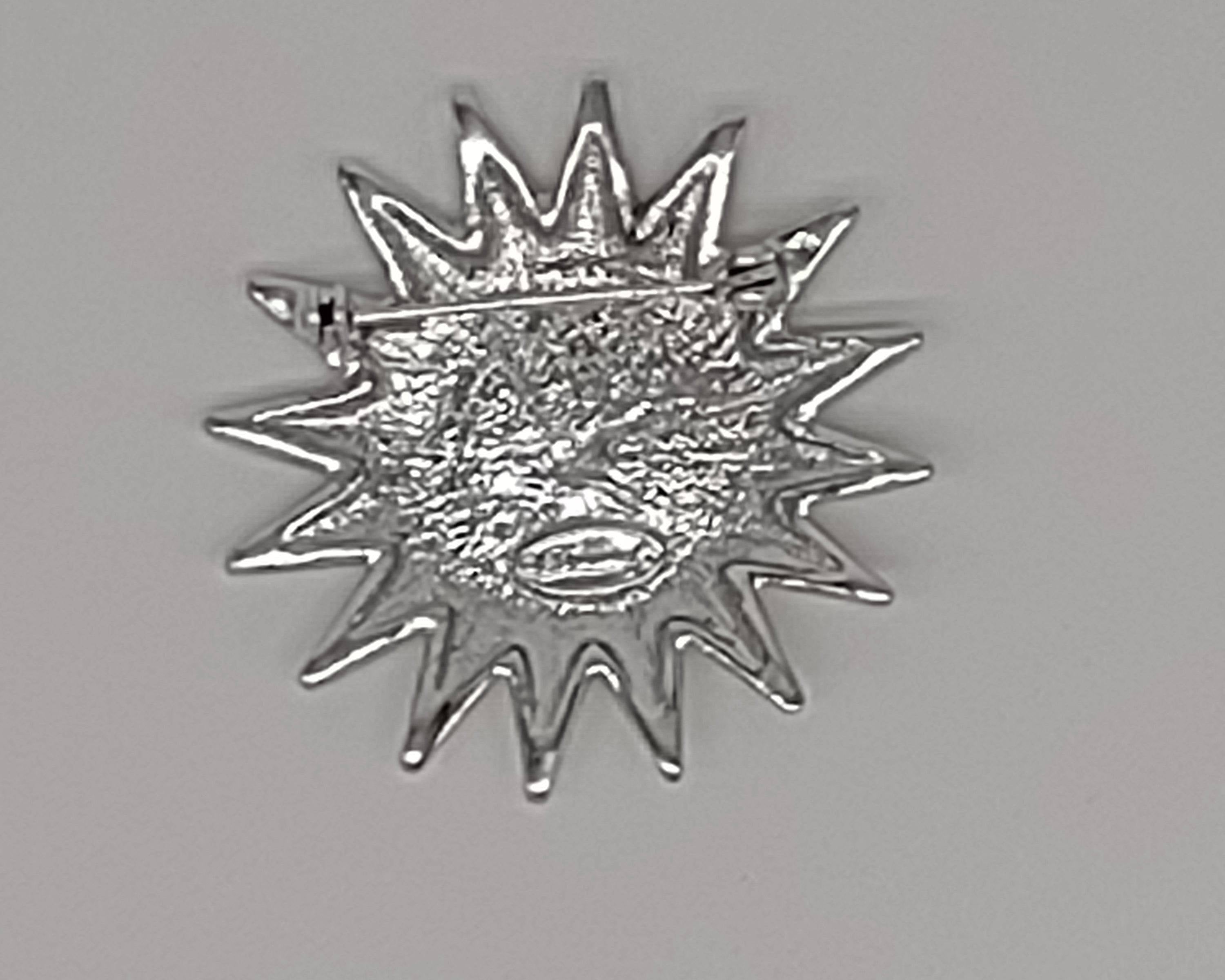 NEWYORKLISTED VINTAGE - Danecraft Sterling Silver Sun Pendent - NEWYORKLISTED