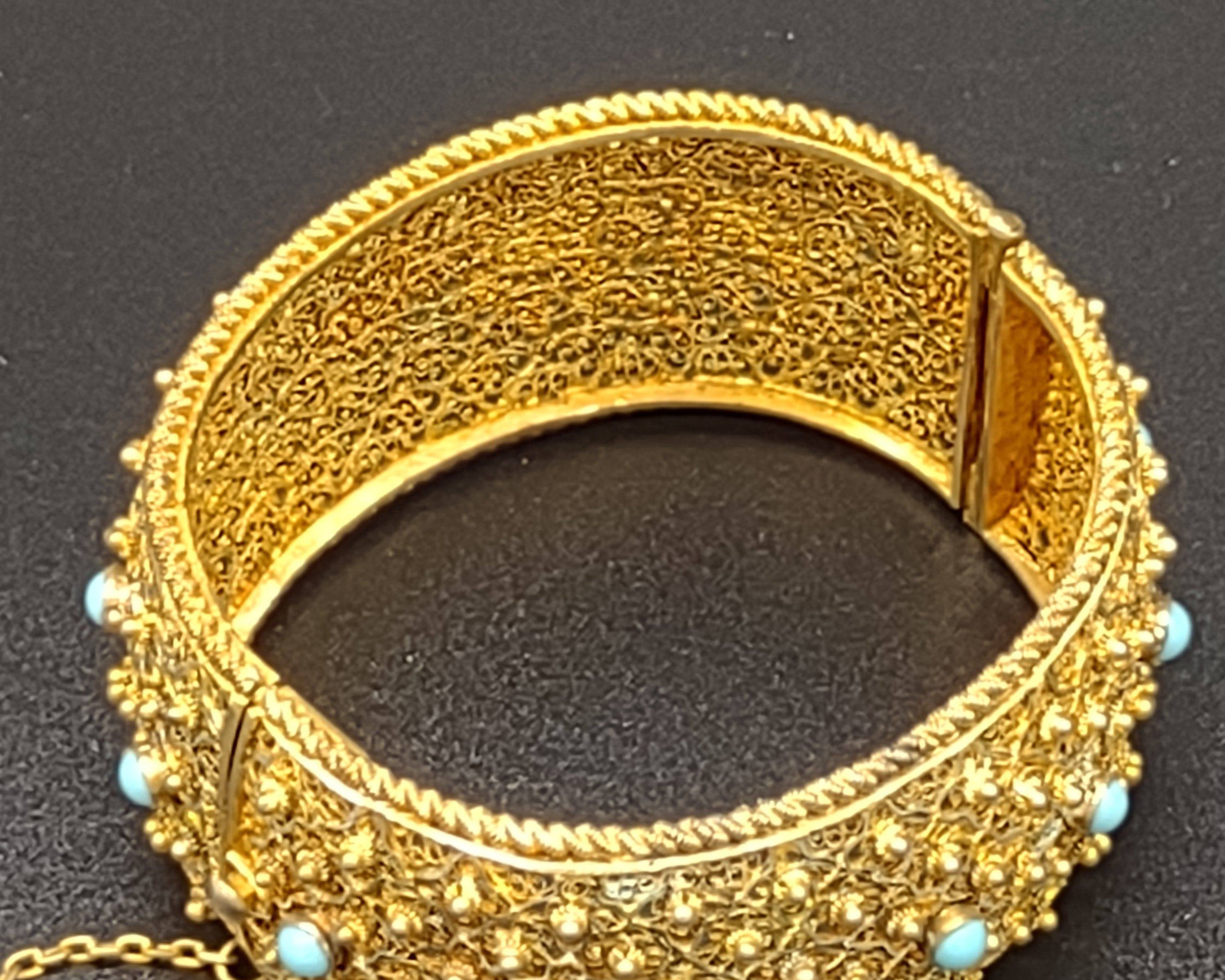 NEWYORKLISTED - Vintage Topazio Vermeil Bracelet - NEWYORKLISTED