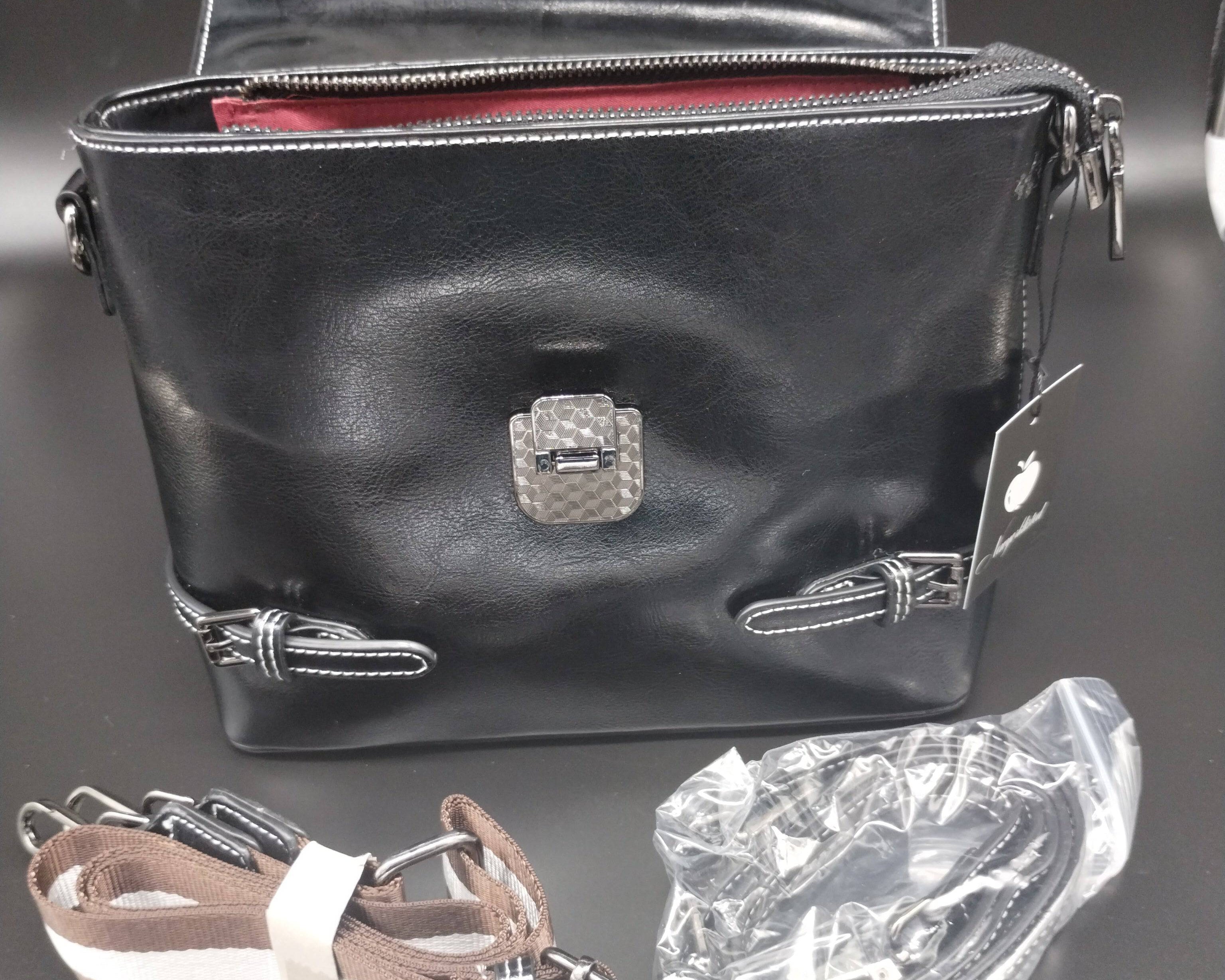 NEWYORKLISTED - Black Leather Handbag - The Michele! - NEWYORKLISTED