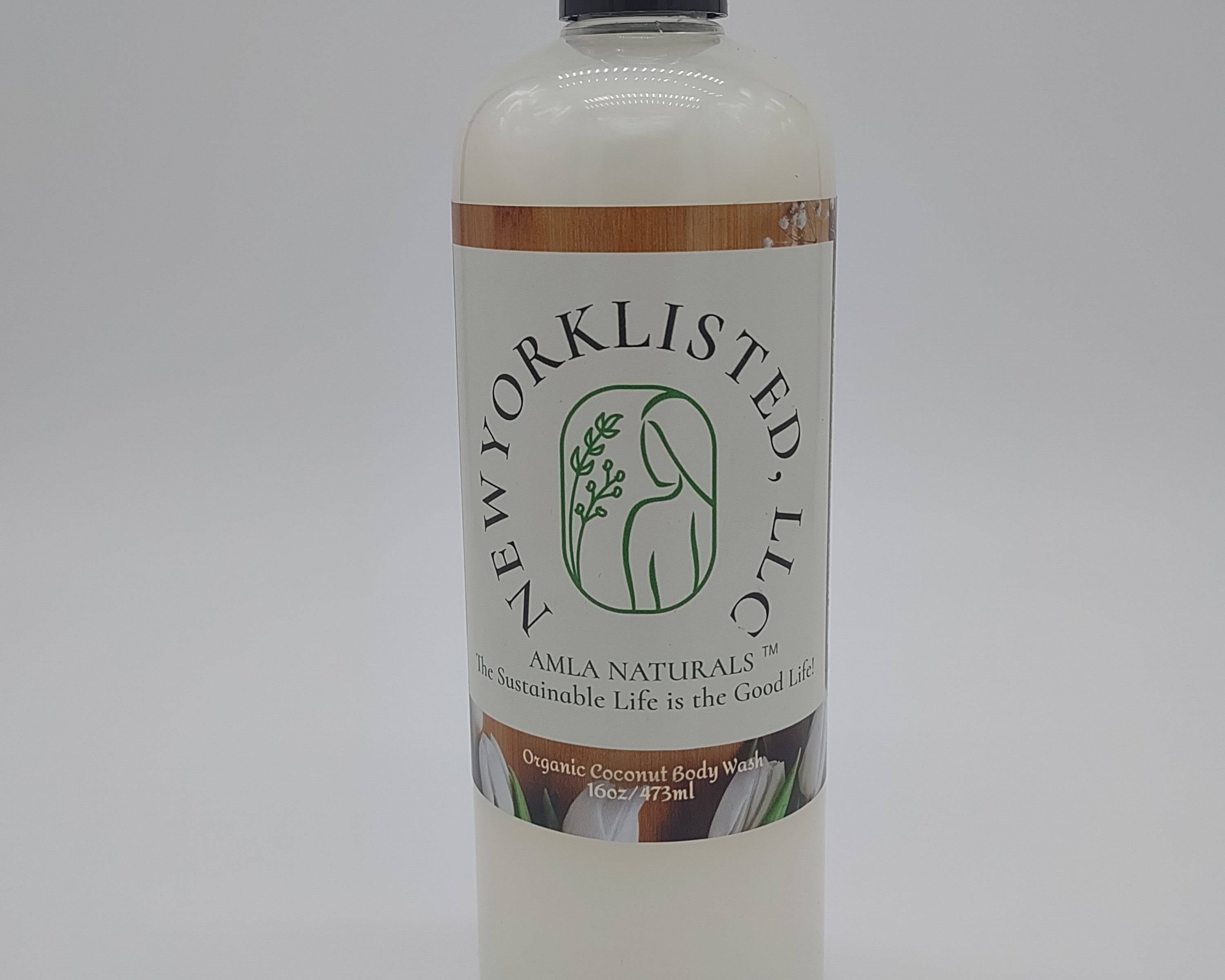 AMLA NATURALS-Organic Coconut Body Wash - NEWYORKLISTED