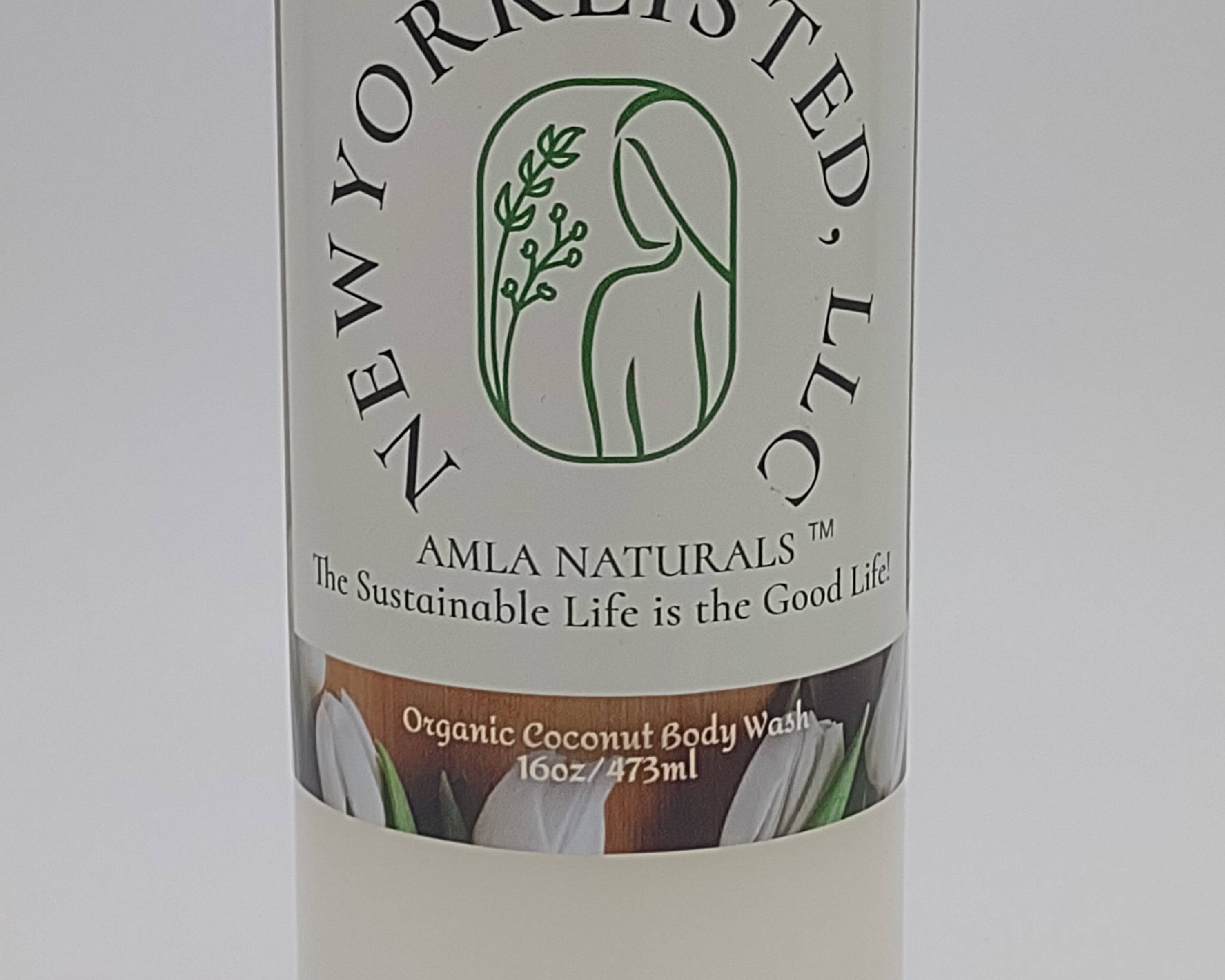 AMLA NATURALS-Organic Coconut Body Wash - NEWYORKLISTED