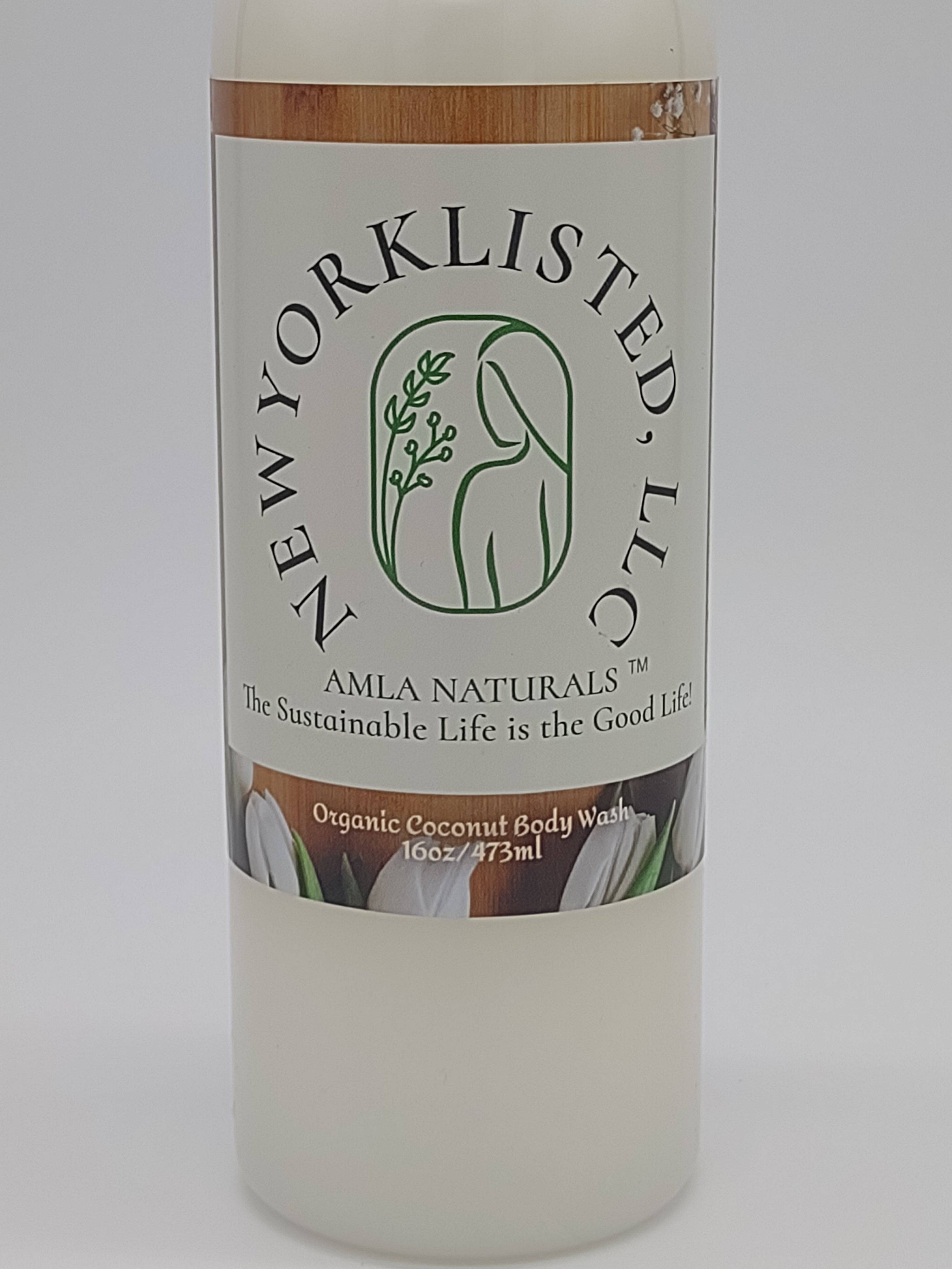 AMLA NATURALS-Organic Coconut Body Wash - NEWYORKLISTED