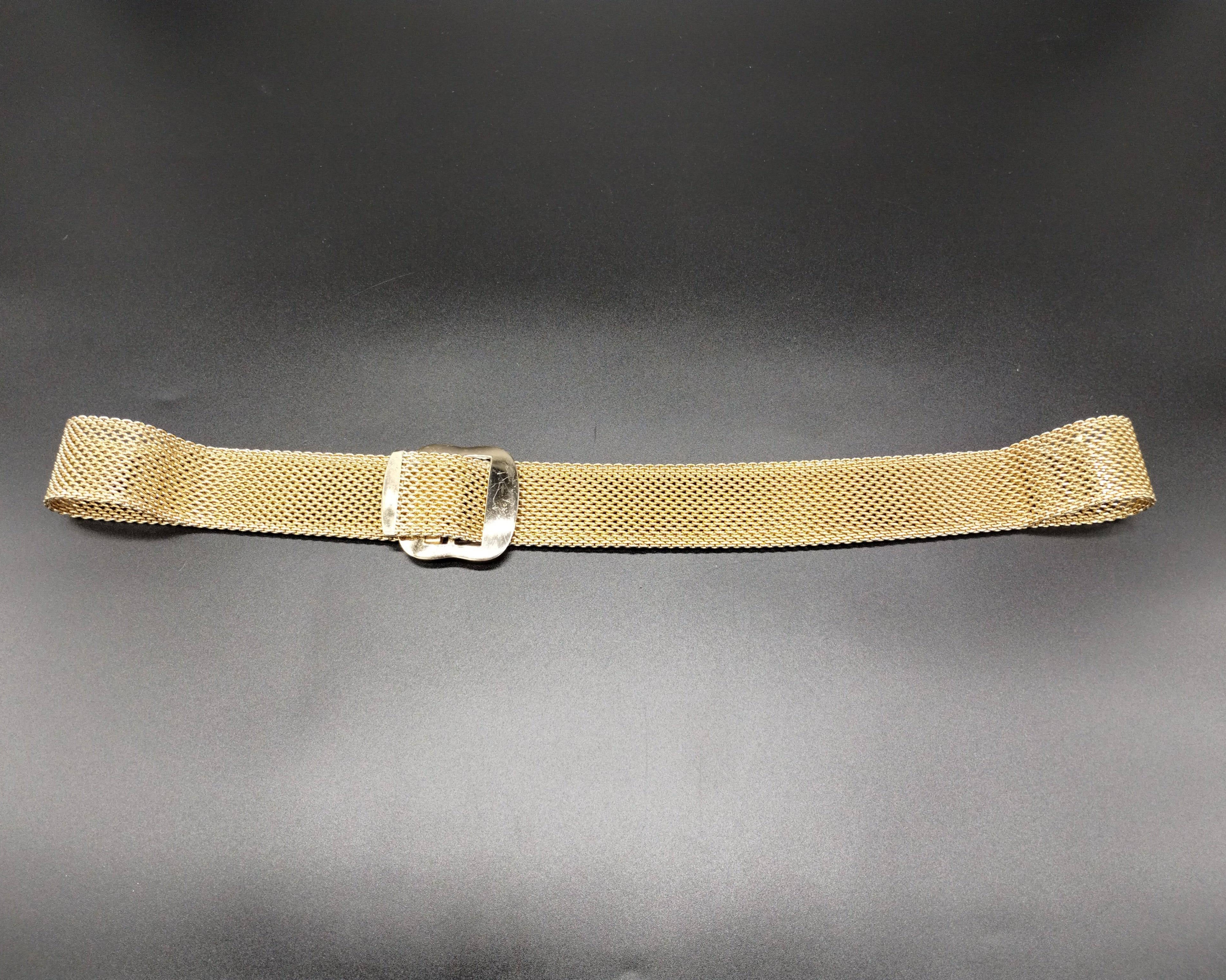 NEWYORKLISTED Gorgeous Vintage Sarah Coventry 10K Gold Plated Belt - NEWYORKLISTED