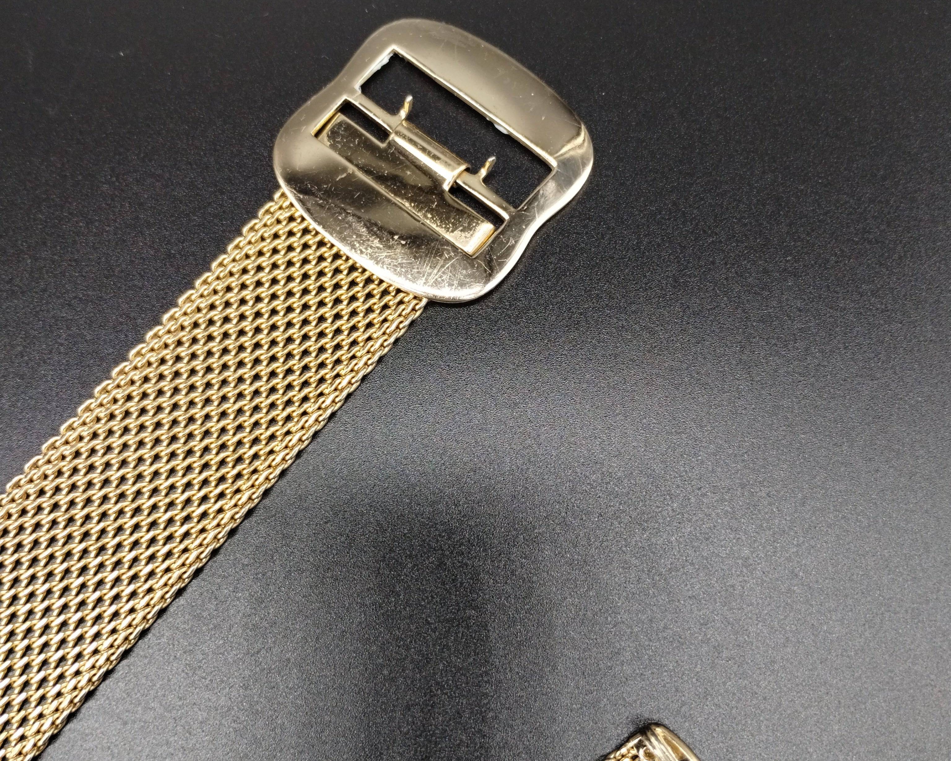 NEWYORKLISTED Gorgeous Vintage Sarah Coventry 10K Gold Plated Belt - NEWYORKLISTED