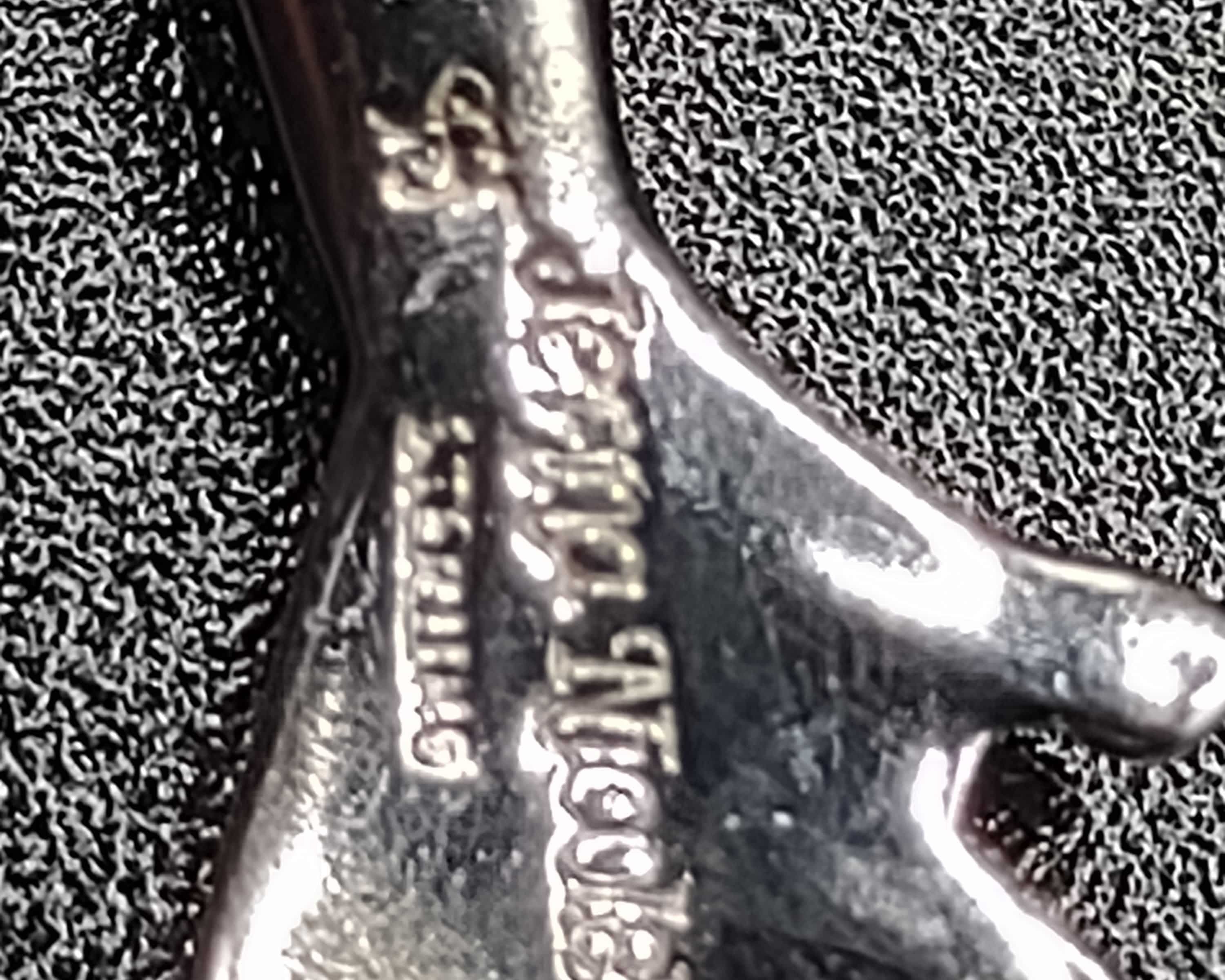 NEWYORKLISTED Vintage Jewelry - Sterling Silver Rhinestone Frog Brooch by Jenna Nicole - NEWYORKLISTED