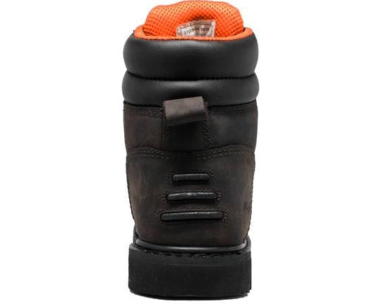 Men's 6" Brown Work Leather Boots-2