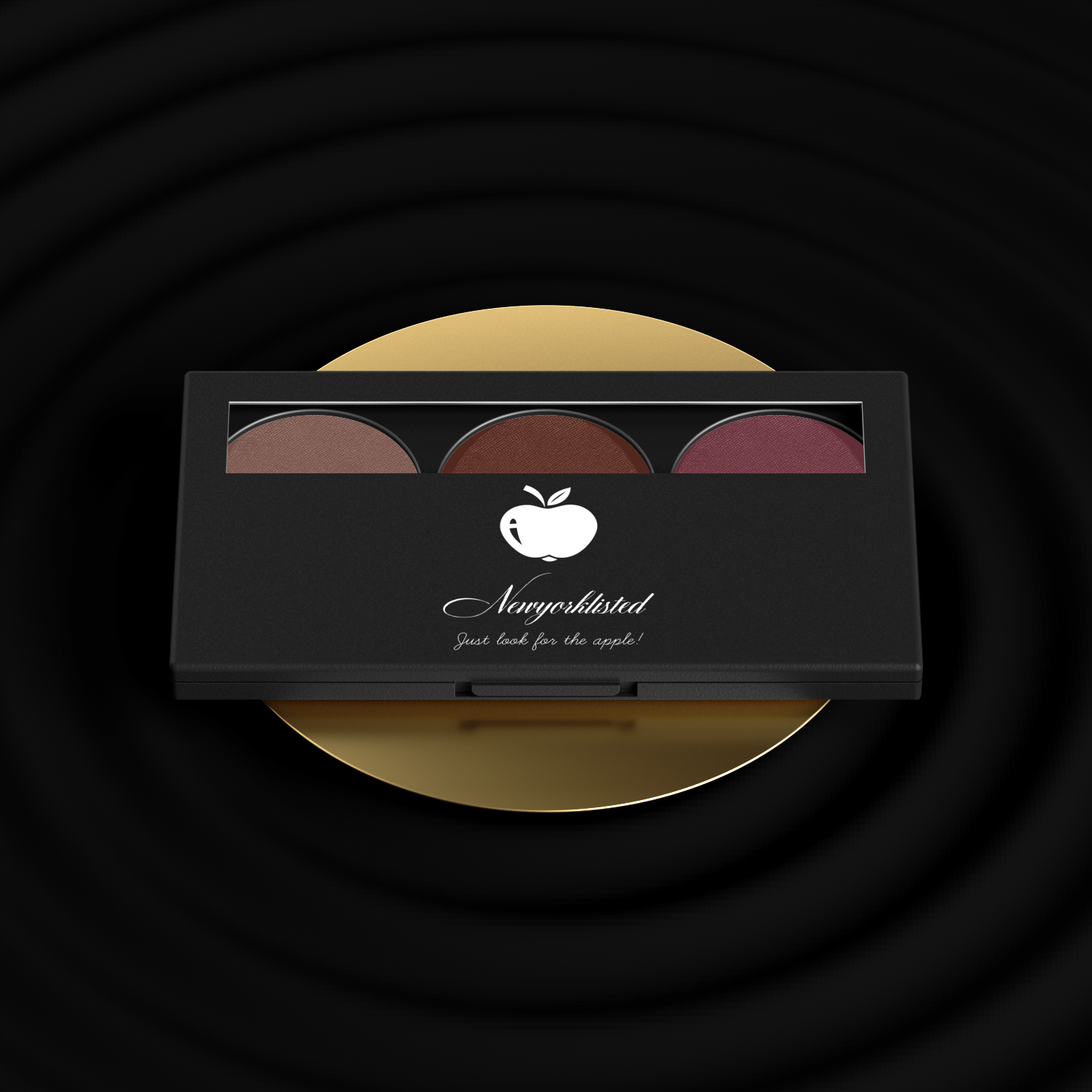 NEWYORKLISTED Cosmetic Collection: Heavenly Brown Eyeshadow Palette