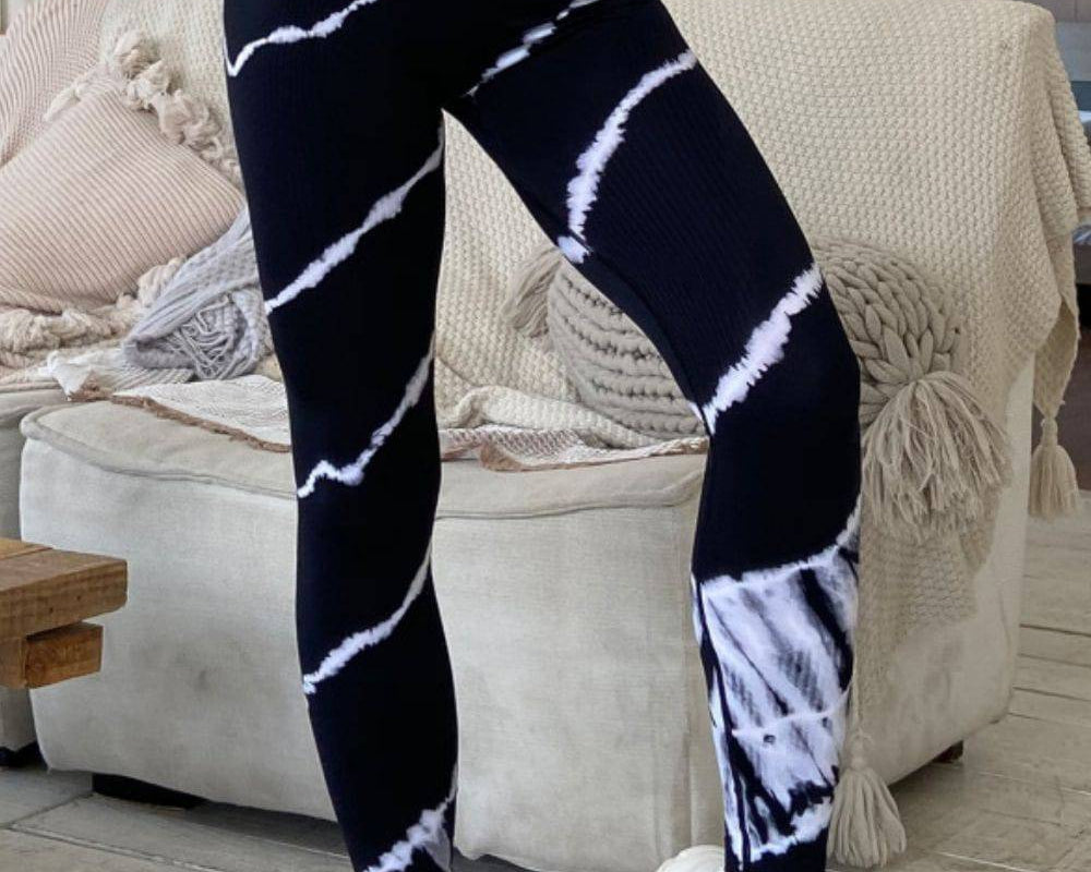 Slim Fit High Waist Long Active Pants: NEWYORKLISTED STYLE COLLECTION - NEWYORKLISTED