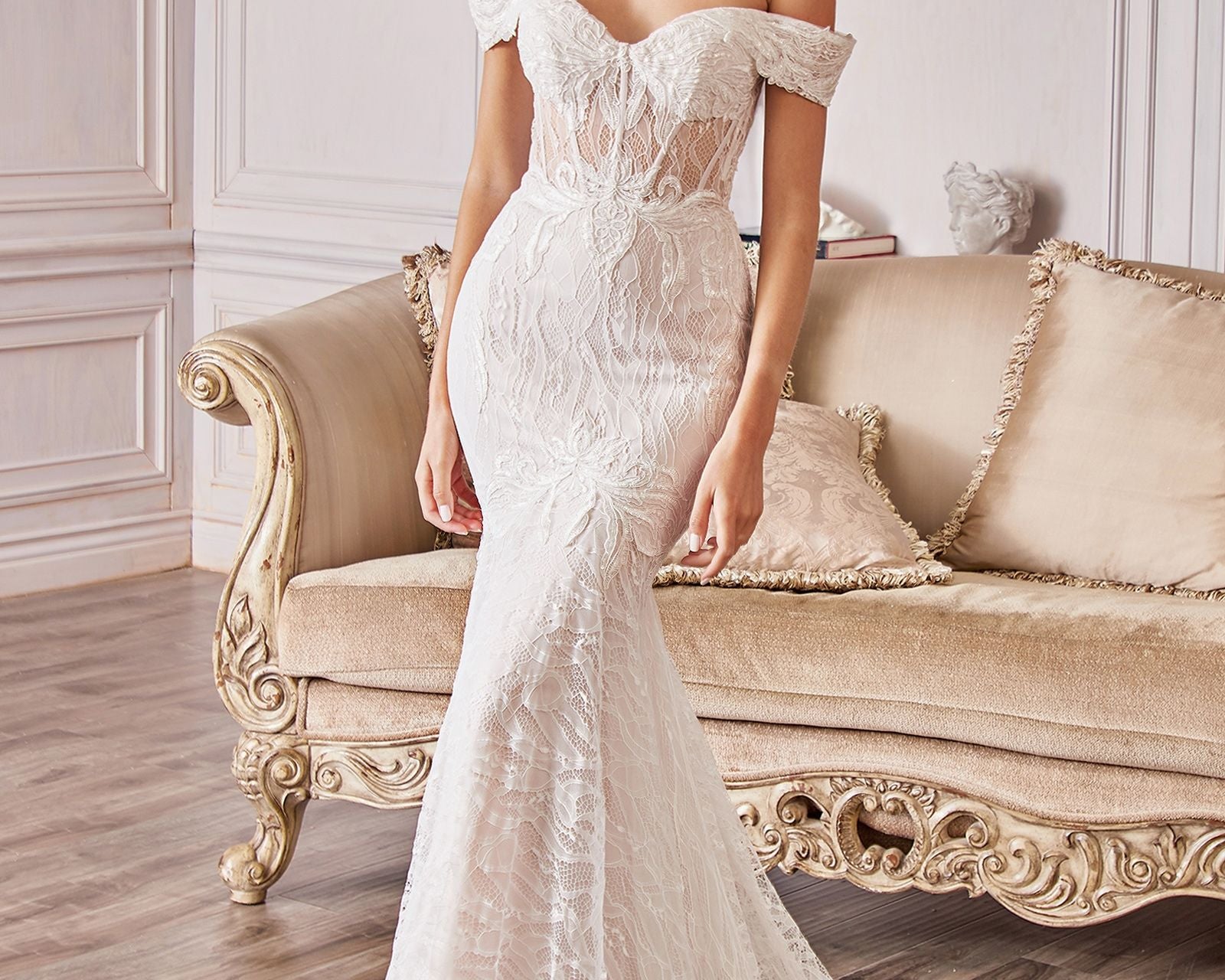 Jolie Lace Bridal Gown-0