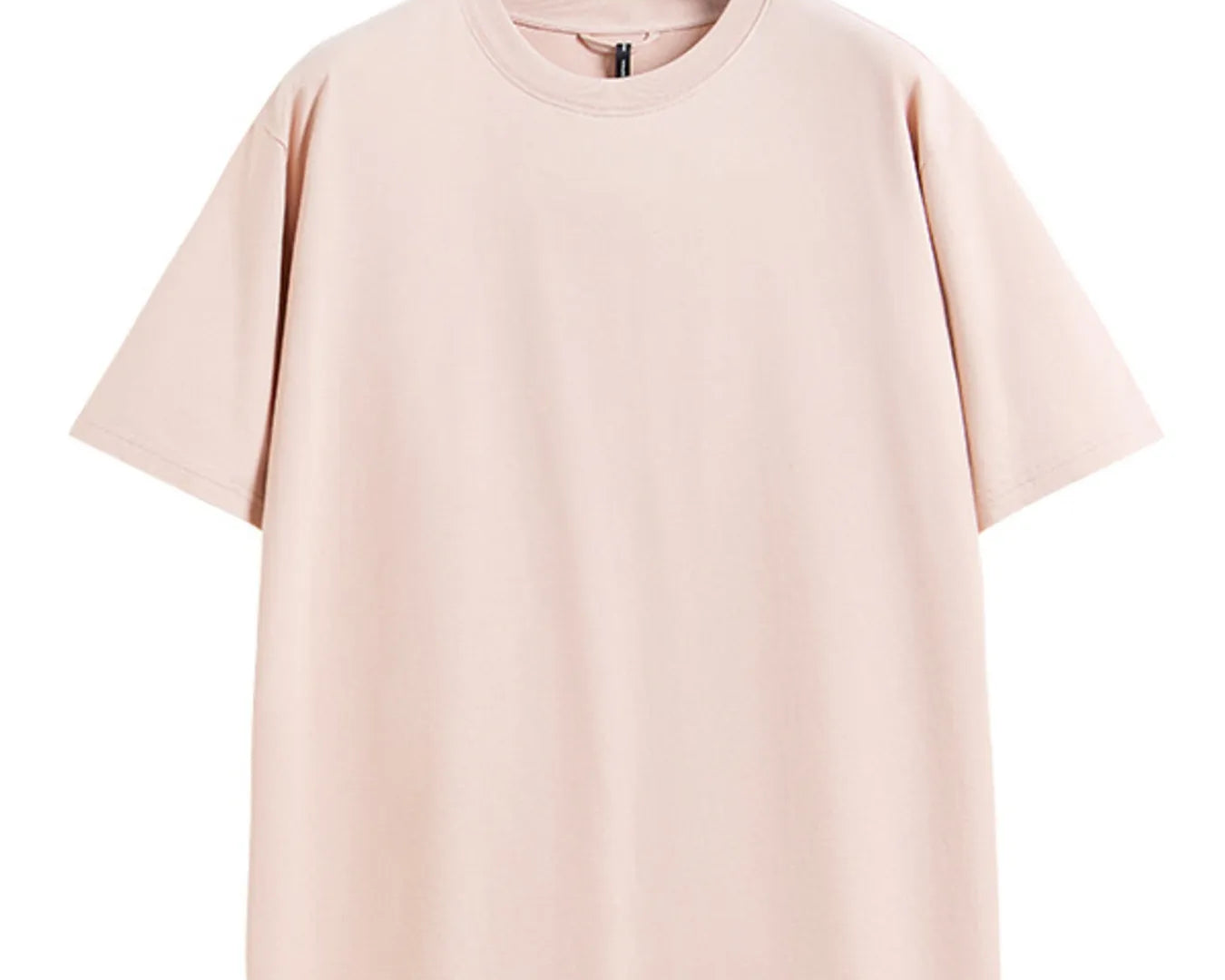NEWYORKLISTED ATLAS MEN's COLLECTION: Pink t-shirt on a white background