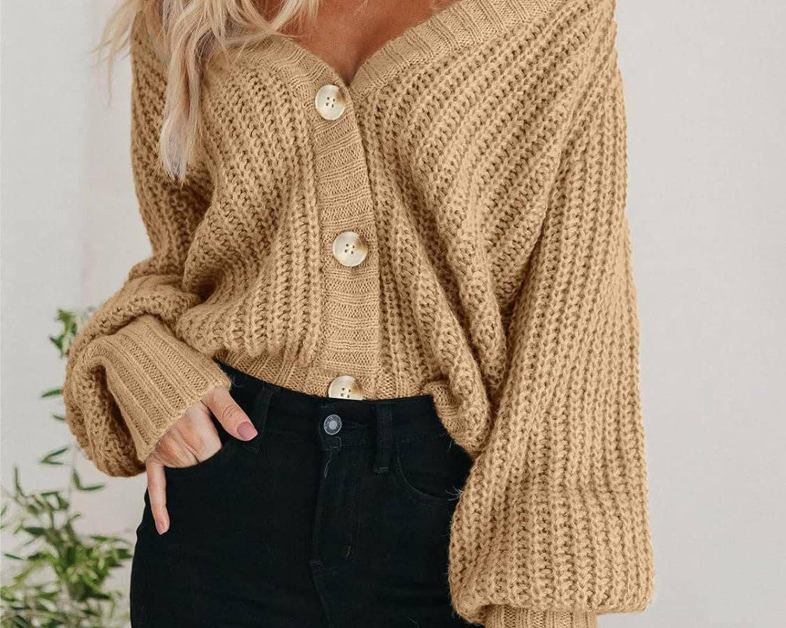 NEWYORKLISTED Style Collection Button Up Long Sleeve Cardigan - NEWYORKLISTED