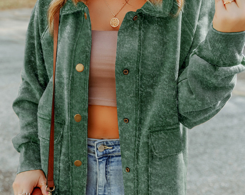 NEWYORKLISTED STYLE COLLECTION: Long Sleeve Shacket - NEWYORKLISTED