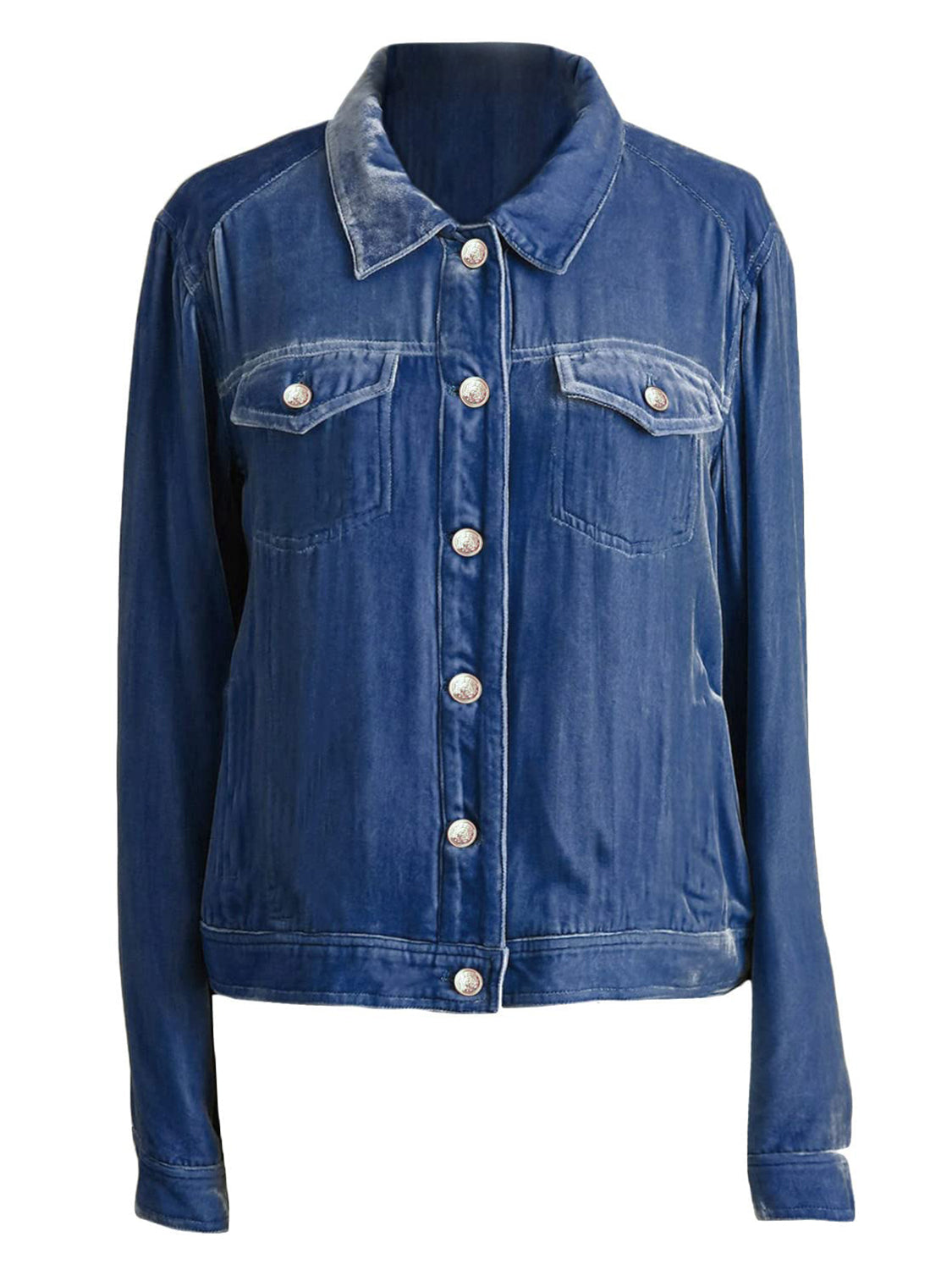 Long Sleeve Jacket with Chest Pockets: NEWYORKLISTED STYLE COLLECTION - NEWYORKLISTED