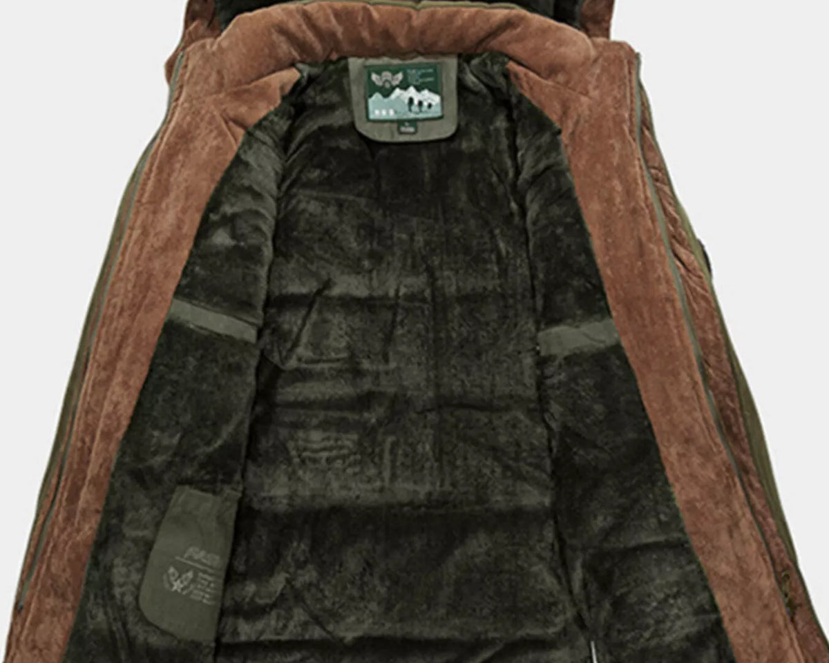NEWYORKLISTED ATLAS MEN'S COLLECTION – Men's winter hooded parka coat, product image 5