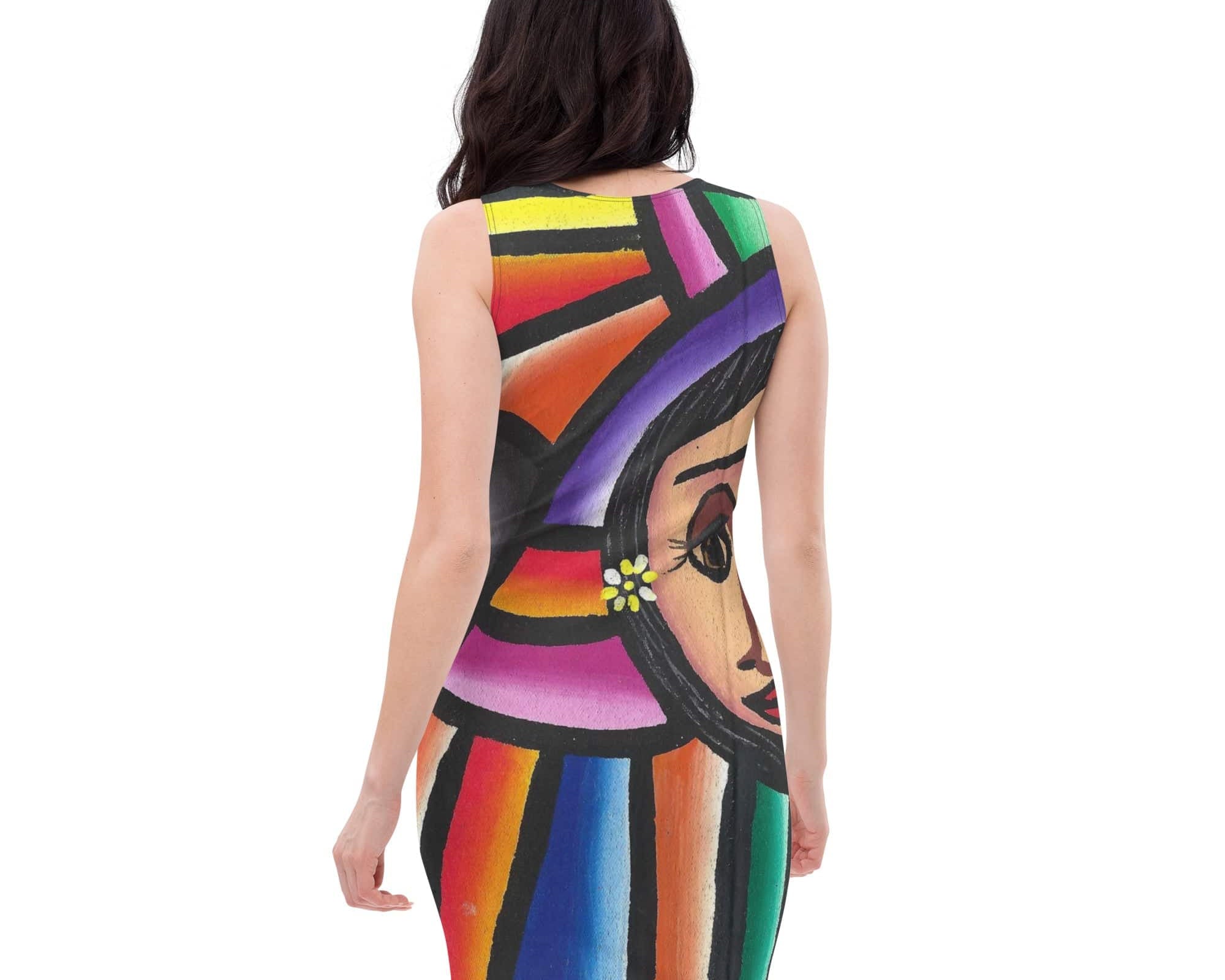 NEWYORKLISTED GRAFFITI ART DRESS - NEWYORKLISTED