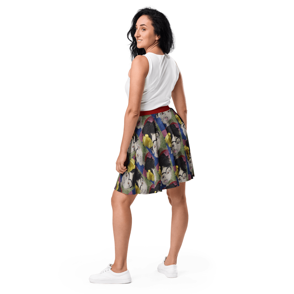 NEWYORKLISTED ART SKIRT - NEWYORKLISTED