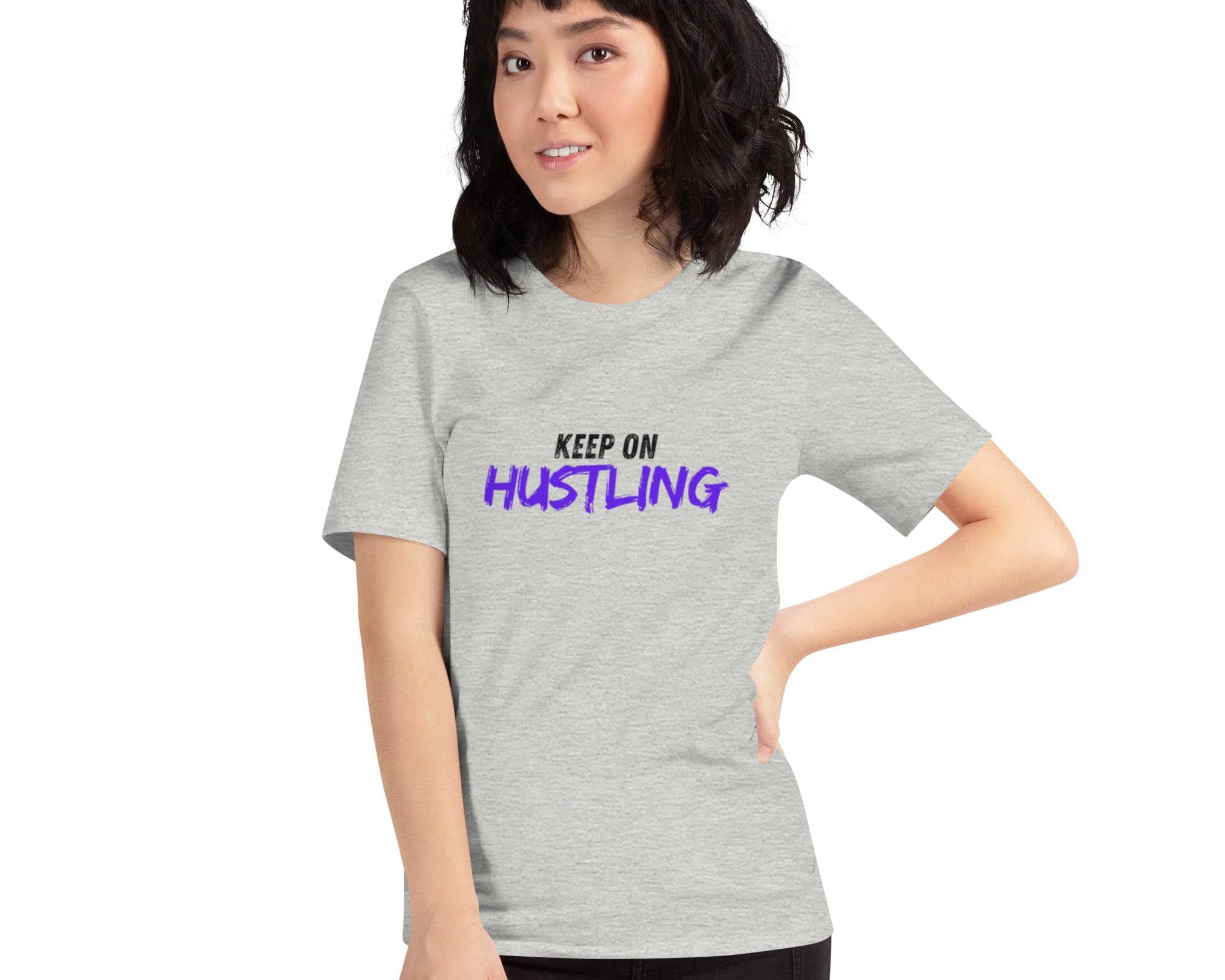 NEWYORKLISTED - "KEEP ON HUSTLING" Unisex t-shirt - NEWYORKLISTED