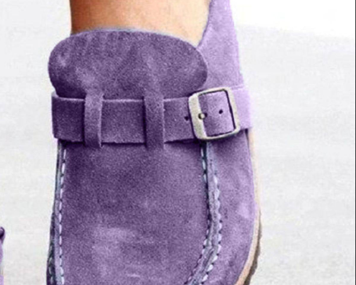 NEWYORKLISTED STYLE COLLECTION: Low Heel Buckle Loafers - NEWYORKLISTED