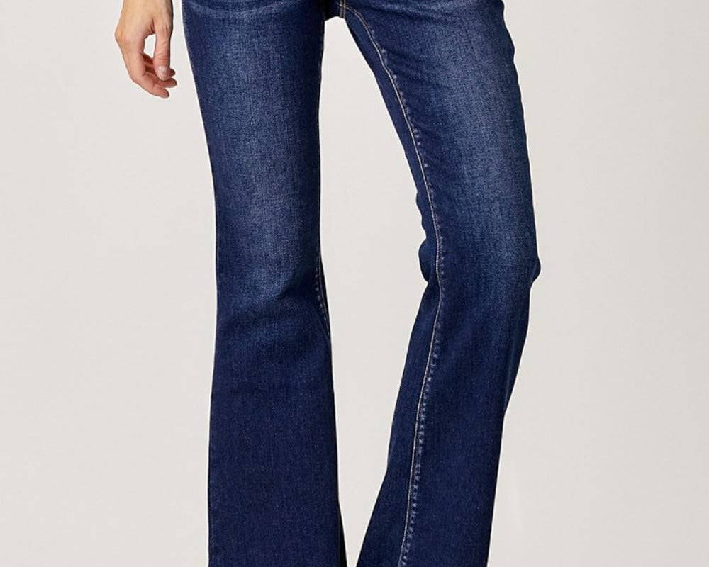 NEWYORKLISTED STYLE COLLECTION: Low Rise Flare Jeans