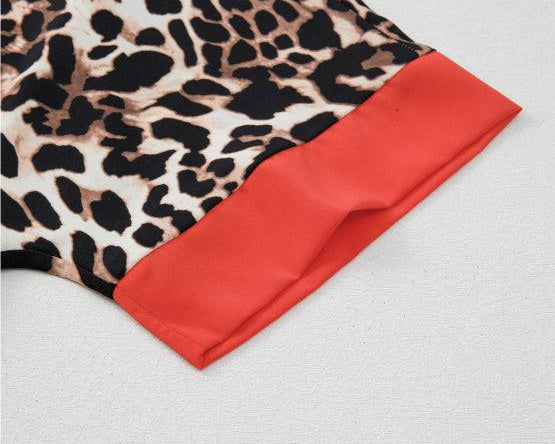 NEWYORKLISTED STYLE COLLECTION: Leopard Print Silky Top and Pants Lounge Set - NEWYORKLISTED