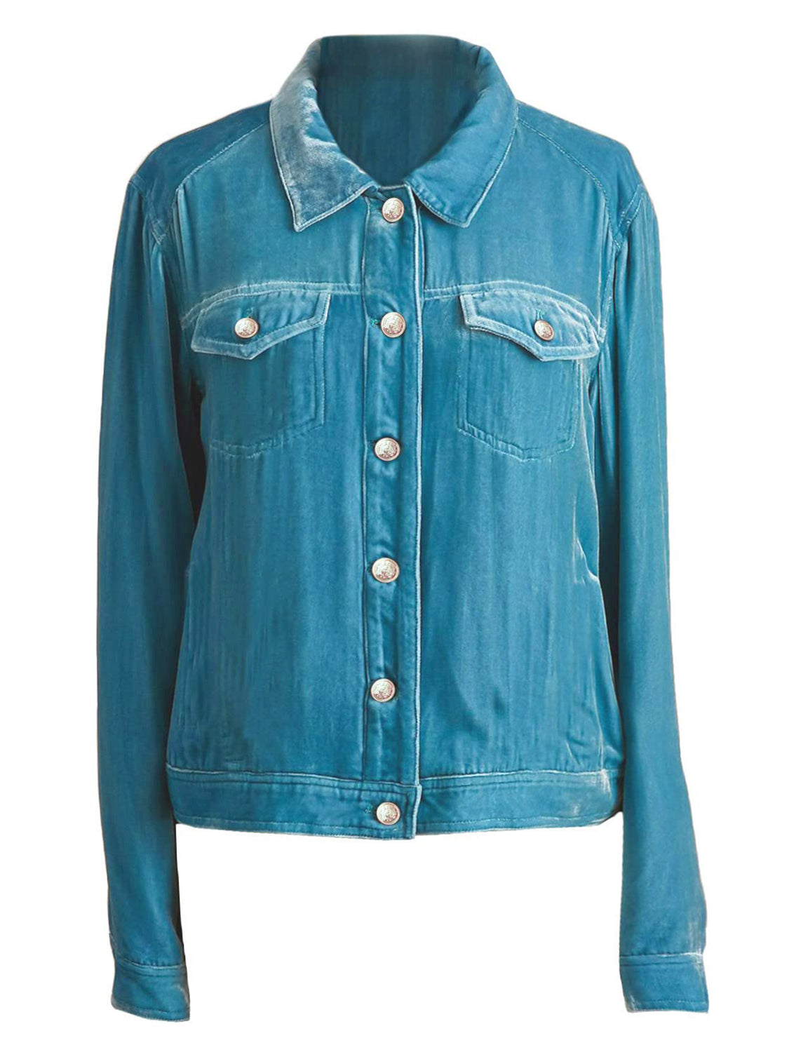 Long Sleeve Jacket with Chest Pockets: NEWYORKLISTED STYLE COLLECTION - NEWYORKLISTED