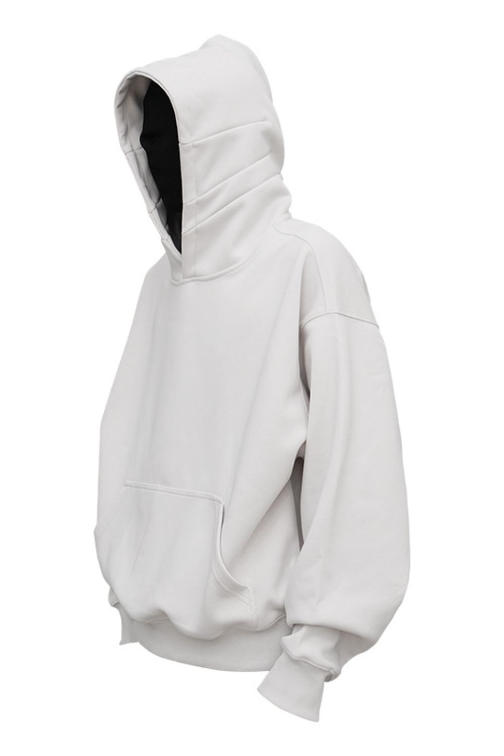 NEWYORKLISTED ATLAS MEN'S COLLECTION: Long Sleeve Hoodie with Pocket in White
