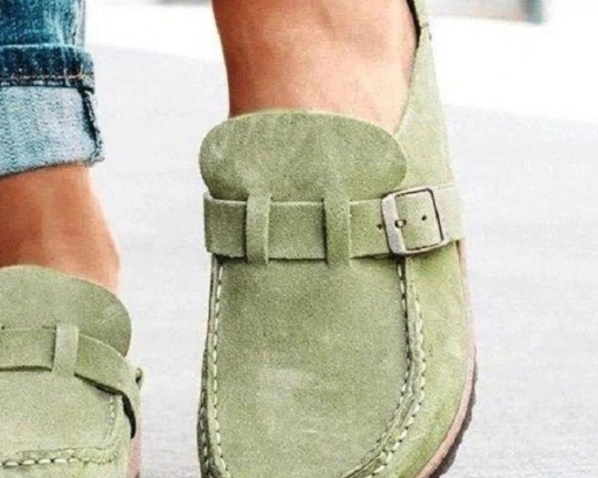 NEWYORKLISTED STYLE COLLECTION: Low Heel Buckle Loafers - NEWYORKLISTED