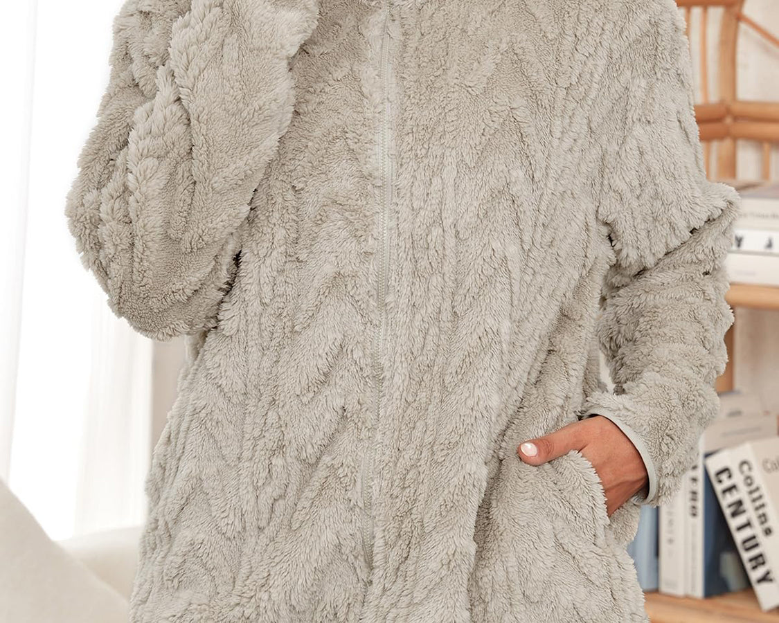 NEWYORKLISTED STYLE COLLECTION: Long Sleeve Warm Sweater Jacket - NEWYORKLISTED