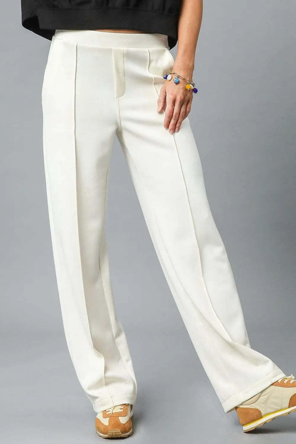 NEWYORKLISTED STYLE COLLECTION: High Waisted Wide Leg Pants