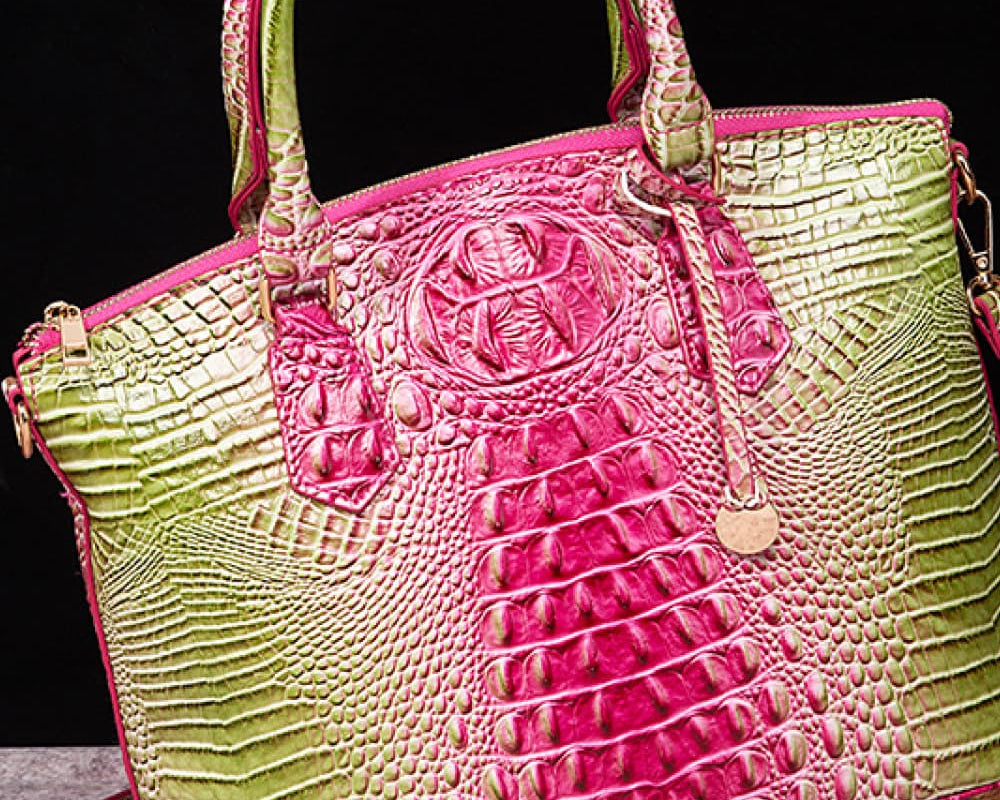 NEWYORKLISTED STYLE COLLECTION: Rainbow Gradient Vegan Leather Handbag - NEWYORKLISTED