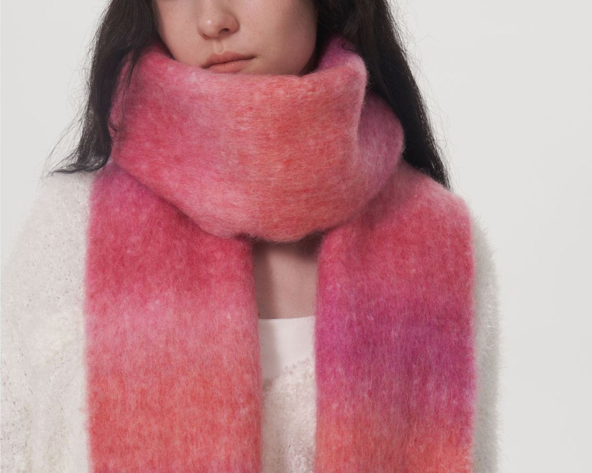 NEWYORKLISTED STYLE COLLECTION: Thermal Fringe Scarf - NEWYORKLISTED