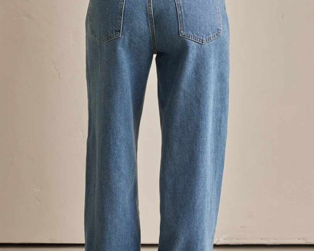 NEWYORKLISTED STYLE COLLECTION: Straight Leg Jeans with Pockets - NEWYORKLISTED