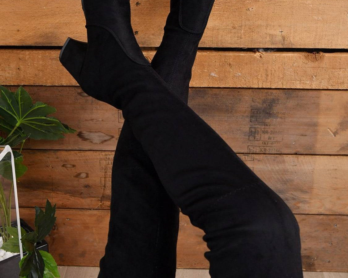 NEWYORKLISTED STYLE COLLECTION: Above the Block Heel Boots - NEWYORKLISTED