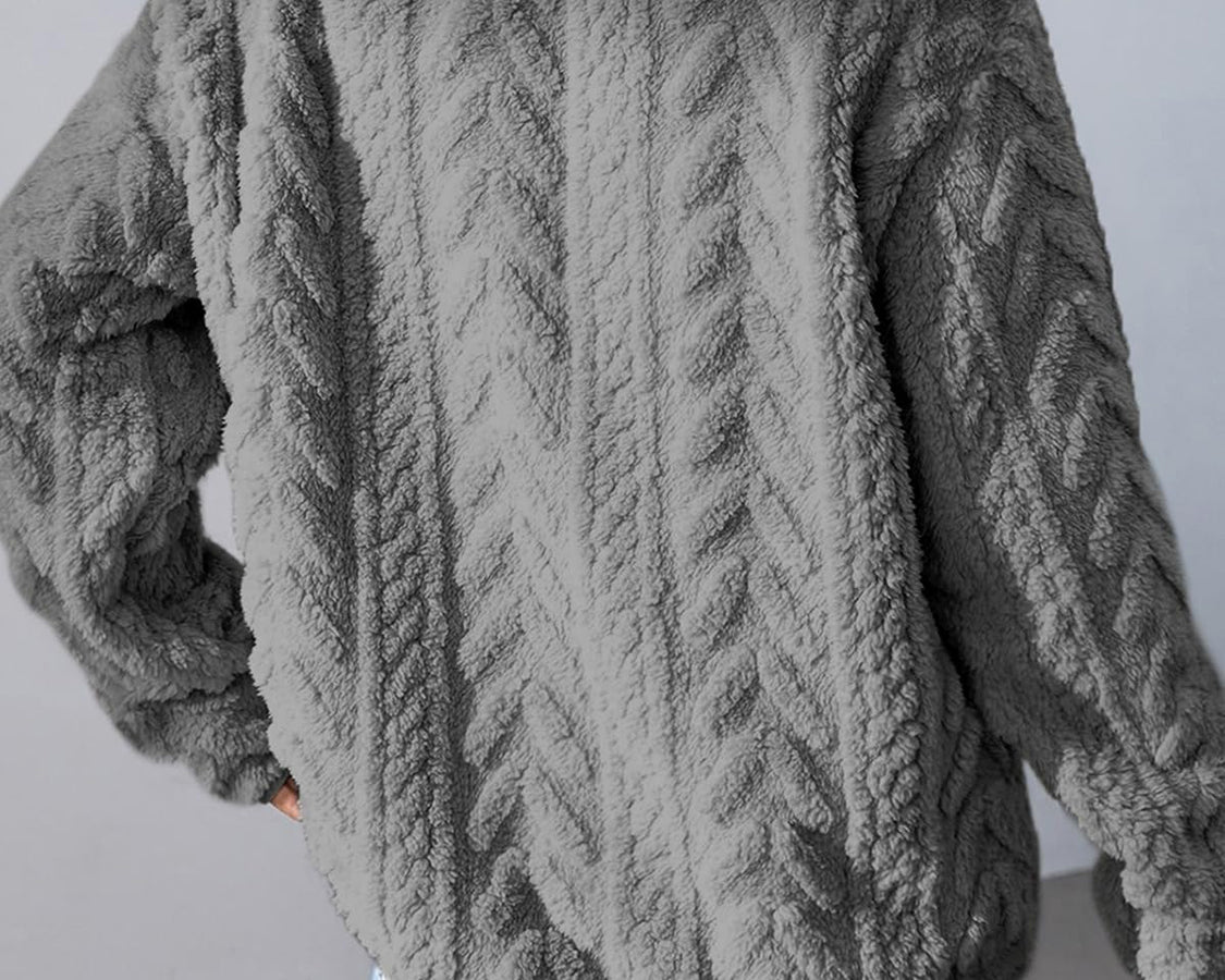 NEWYORKLISTED STYLE COLLECTION: Long Sleeve Warm Sweater Jacket - NEWYORKLISTED