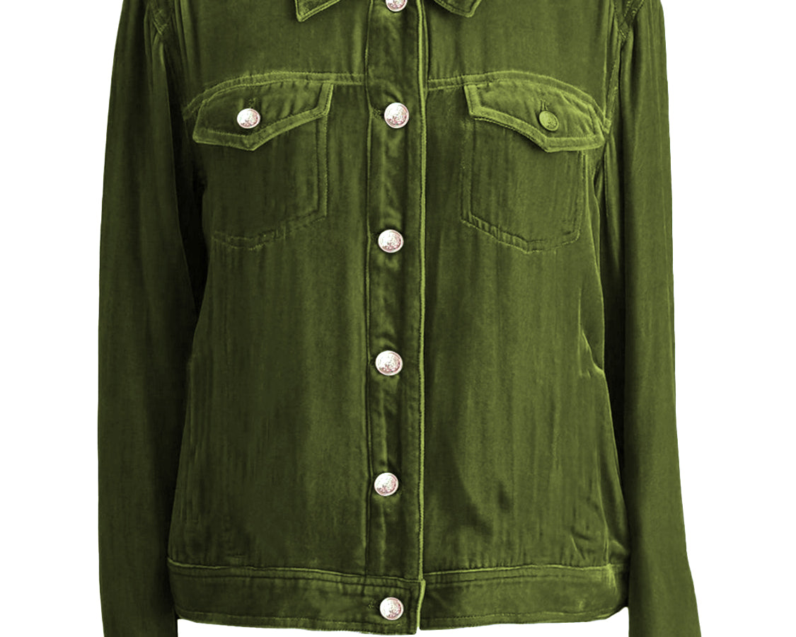 Long Sleeve Jacket with Chest Pockets: NEWYORKLISTED STYLE COLLECTION - NEWYORKLISTED