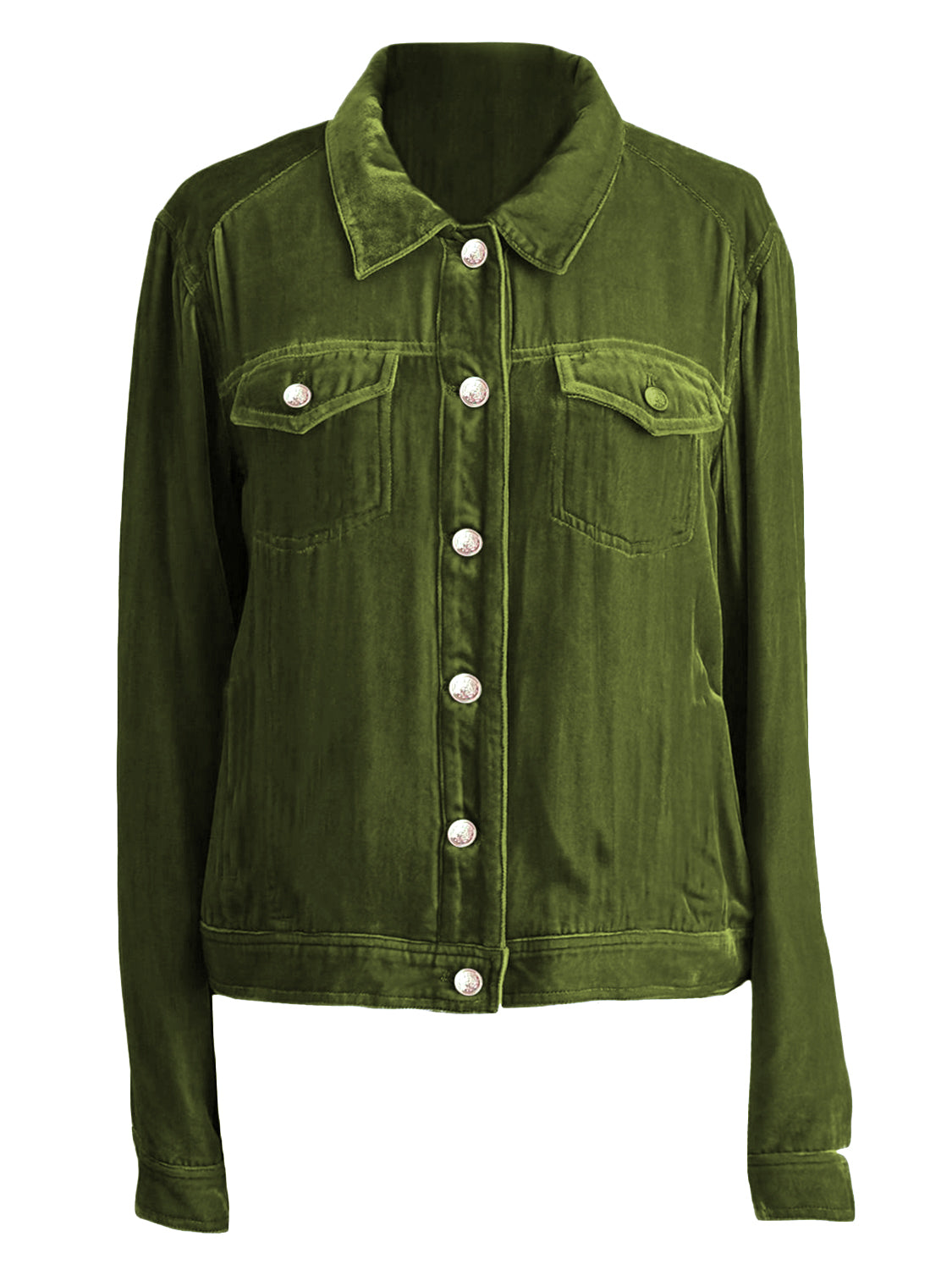 Long Sleeve Jacket with Chest Pockets: NEWYORKLISTED STYLE COLLECTION - NEWYORKLISTED