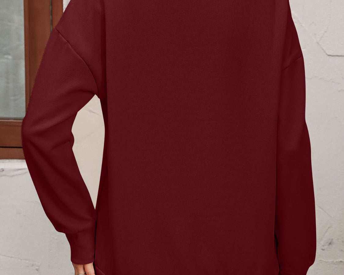 NEWYORKLISTED STYLE COLLECTION: Dropped Shoulder Sweatshirt - NEWYORKLISTED