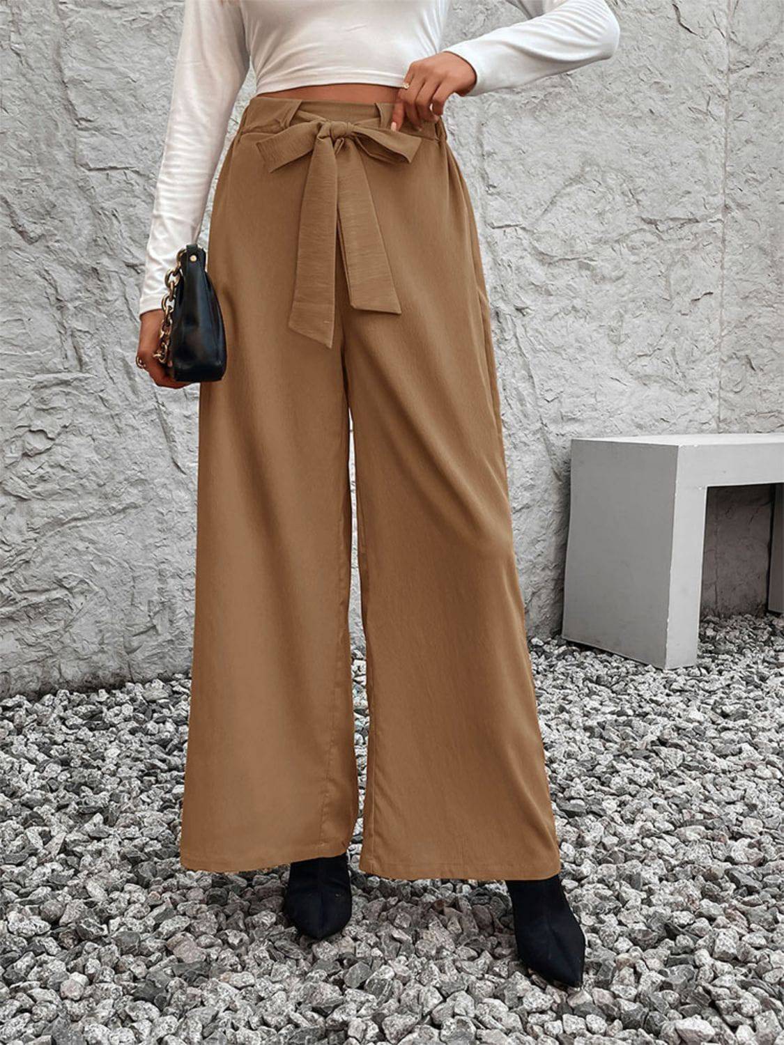NEWYORKLISTED Style Collection: High Waist Wide Leg Pants - NEWYORKLISTED
