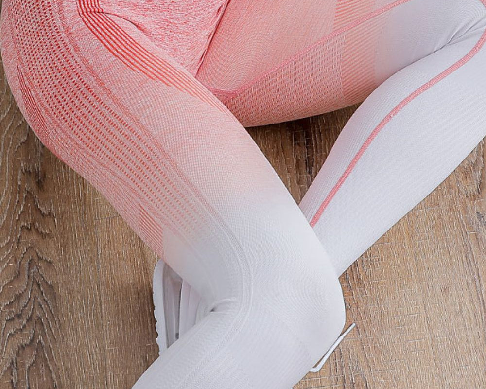 Gradient High Waist Sports Leggings - NEWYORKLISTED