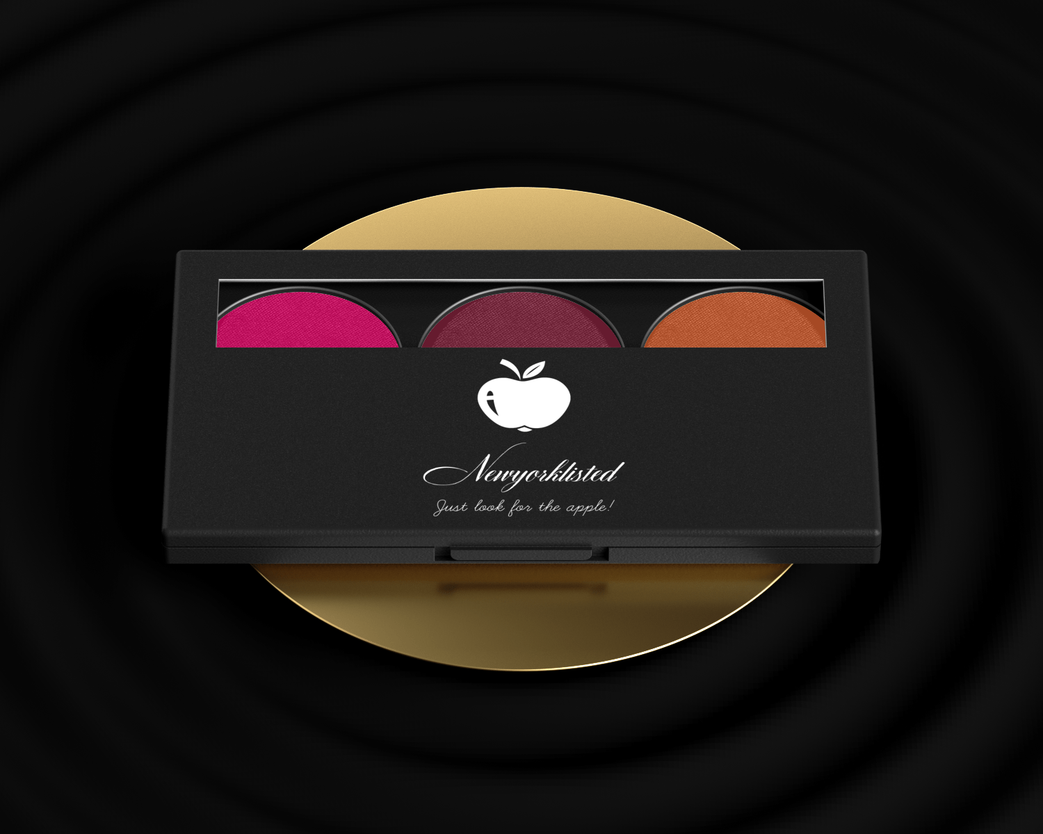 NEWYORKLISTED Cosmetic Collection Warm Red Eyeshadow Palette