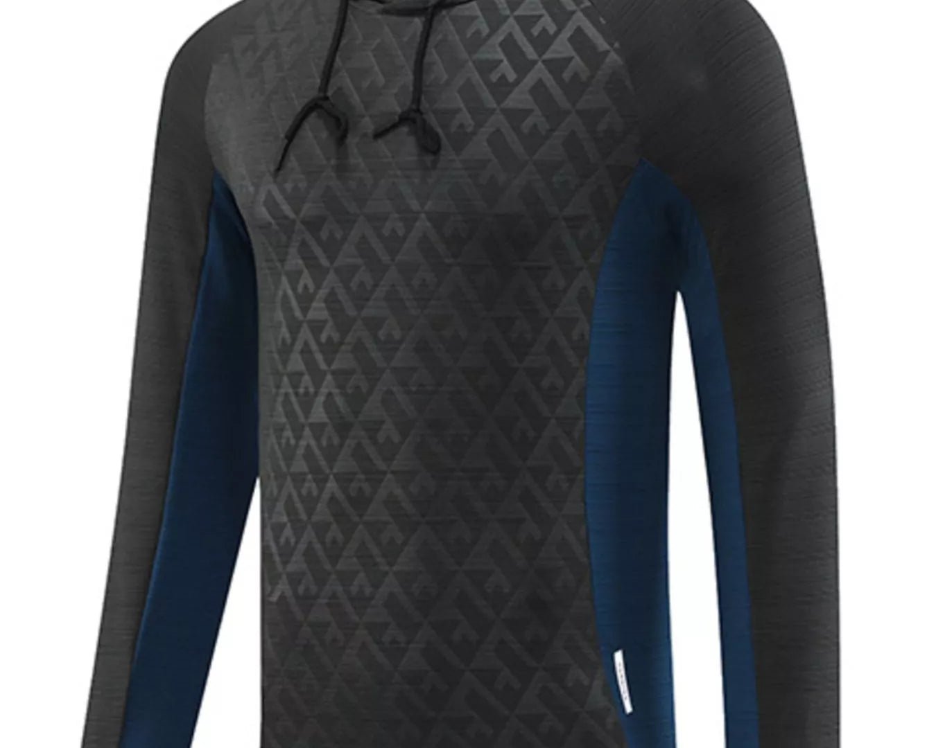 Men’s plus size athletic fit raglan sleeve hoodie from the NEWYORKLISTED ATLAS MEN’S COLLECTION, lightweight cotton stretch hoodie.