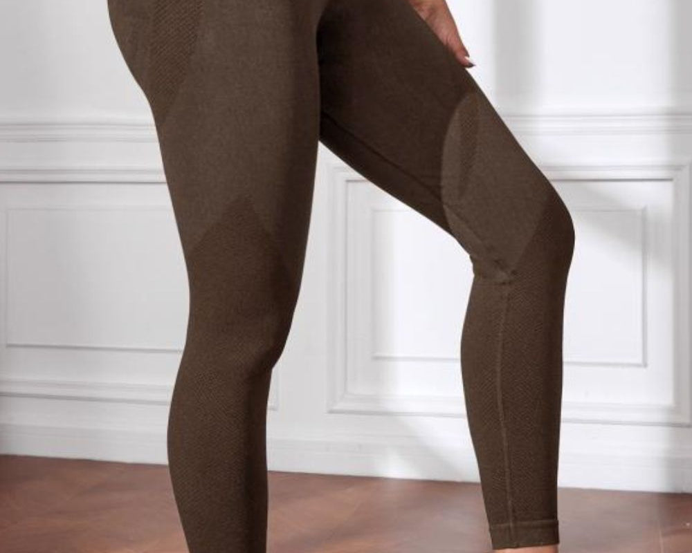 NEWYORKLISTED High Waistband Long Fitness Leggings - NEWYORKLISTED