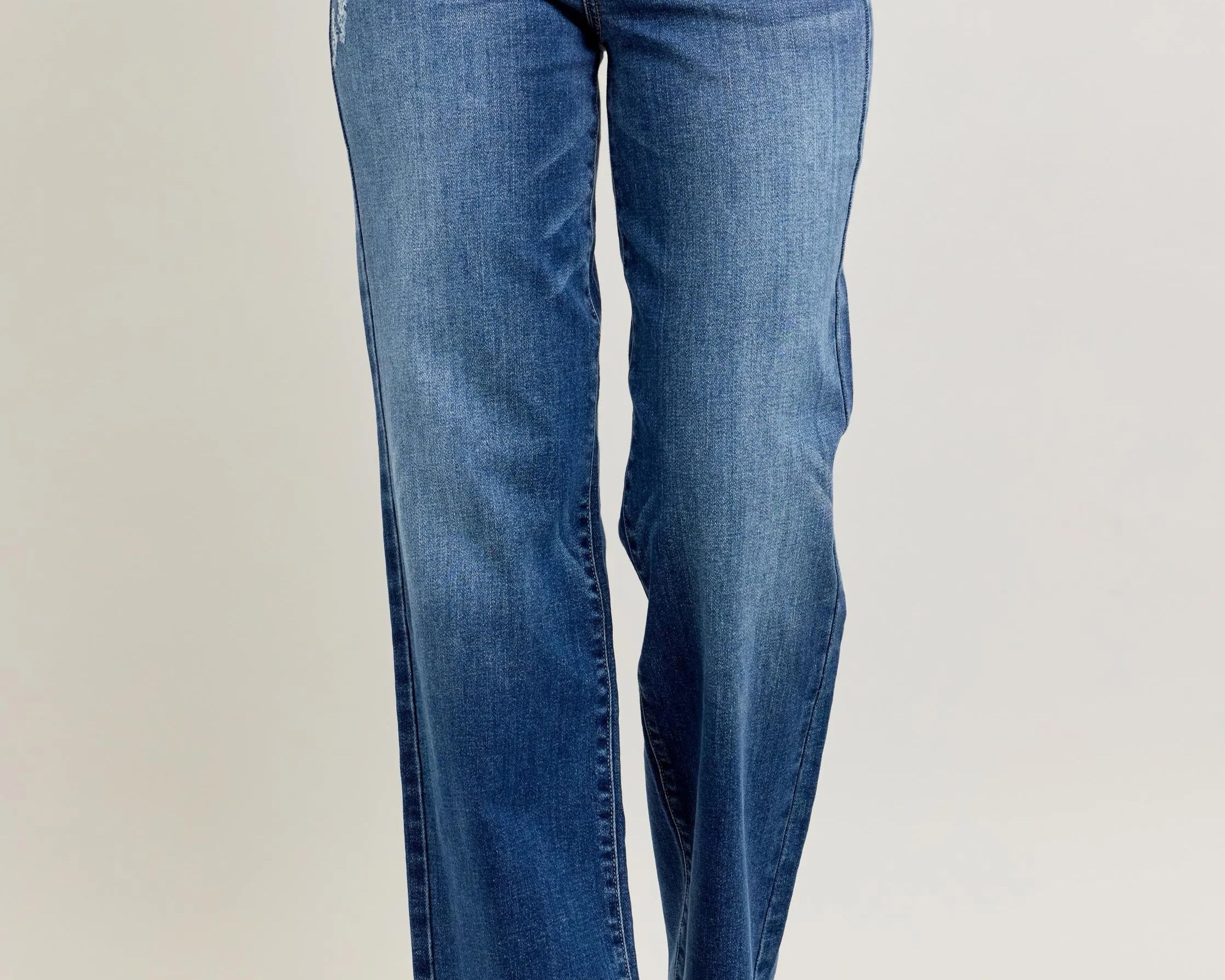 NEWYORKLISTED STYLE COLLECTION: Judy Blue Full Size High Waist 90's Straight Leg Jeans Plus Size