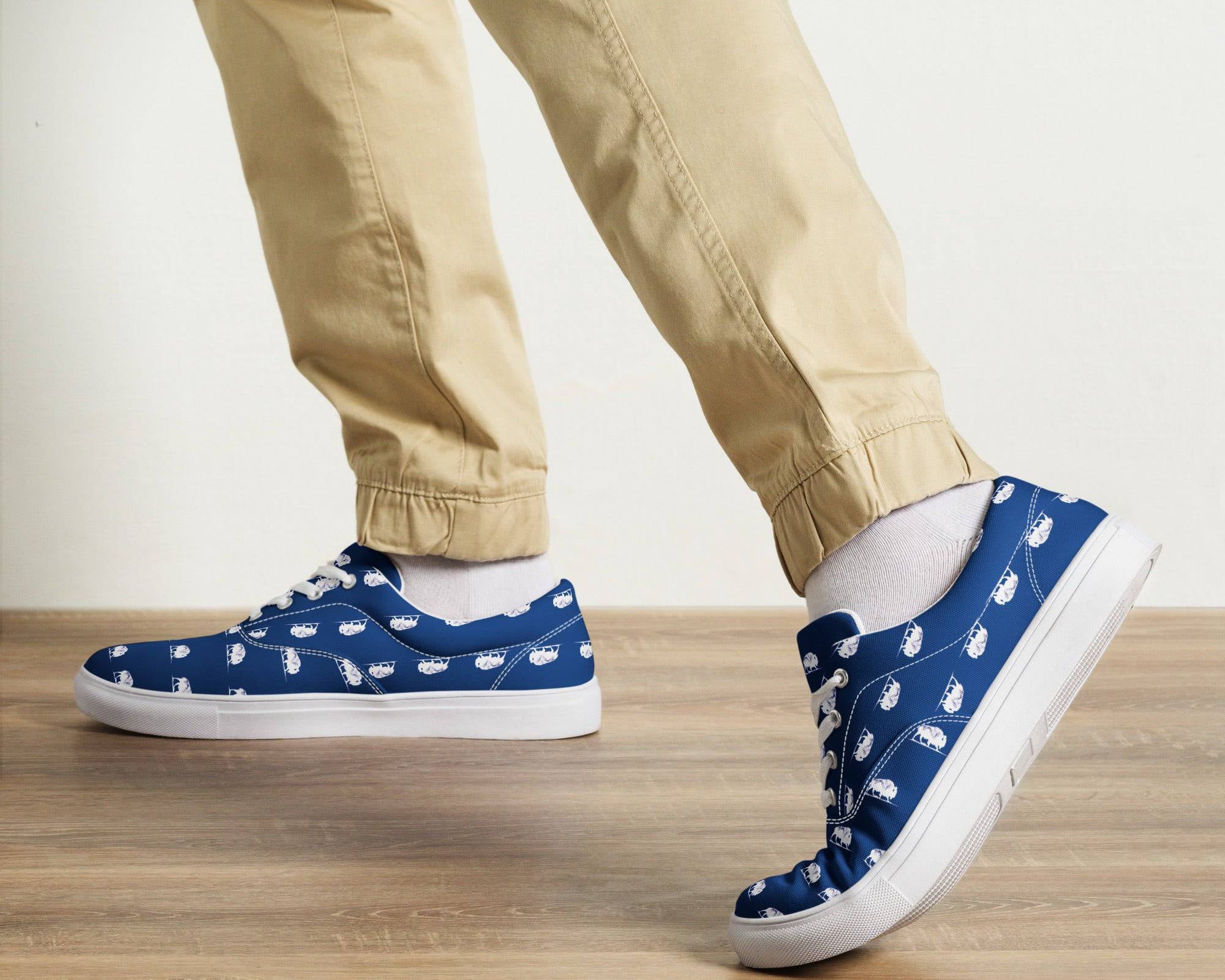 NEWYORKLISTED STYLE COLLECTION: Buffalo Love Canvas Sneakers (Men's Shoes) - NEWYORKLISTED