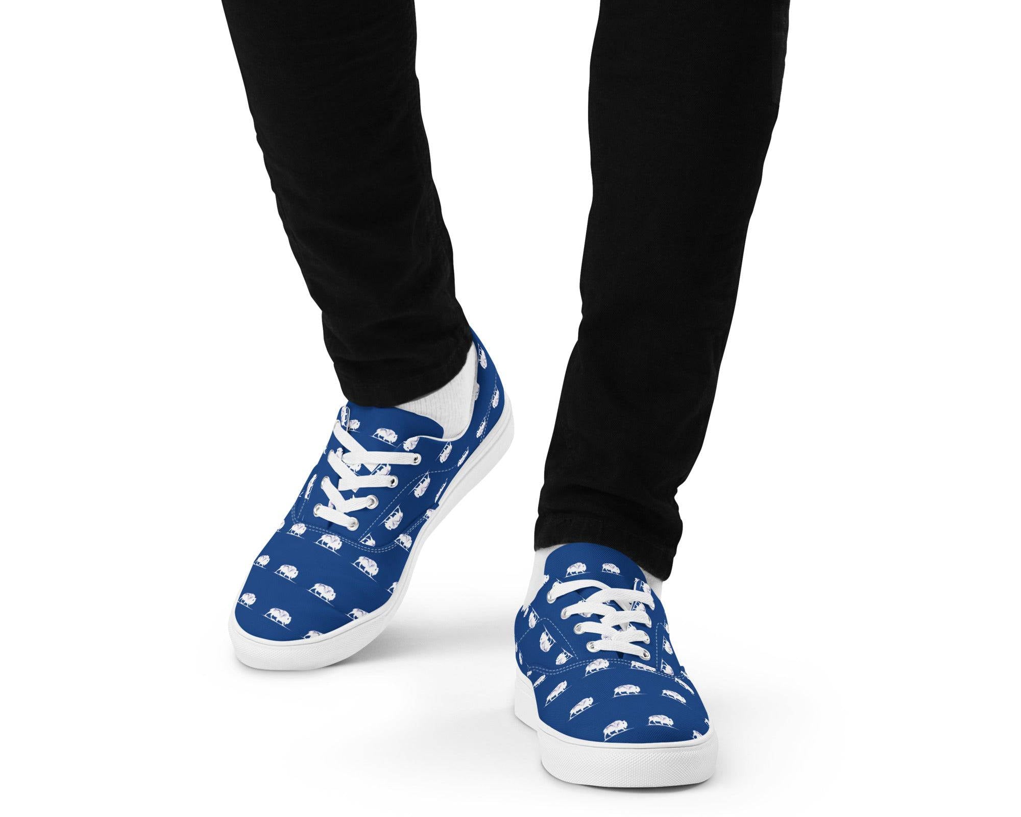 NEWYORKLISTED STYLE COLLECTION: Buffalo Love Canvas Sneakers (Men's Shoes) - NEWYORKLISTED