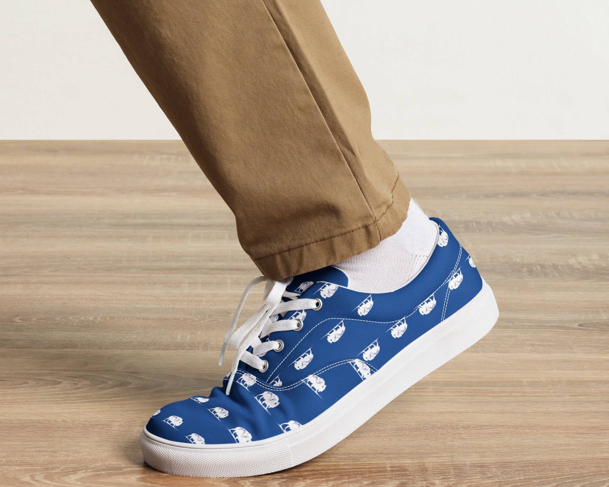 NEWYORKLISTED STYLE COLLECTION: Buffalo Love Canvas Sneakers (Men's Shoes) - NEWYORKLISTED