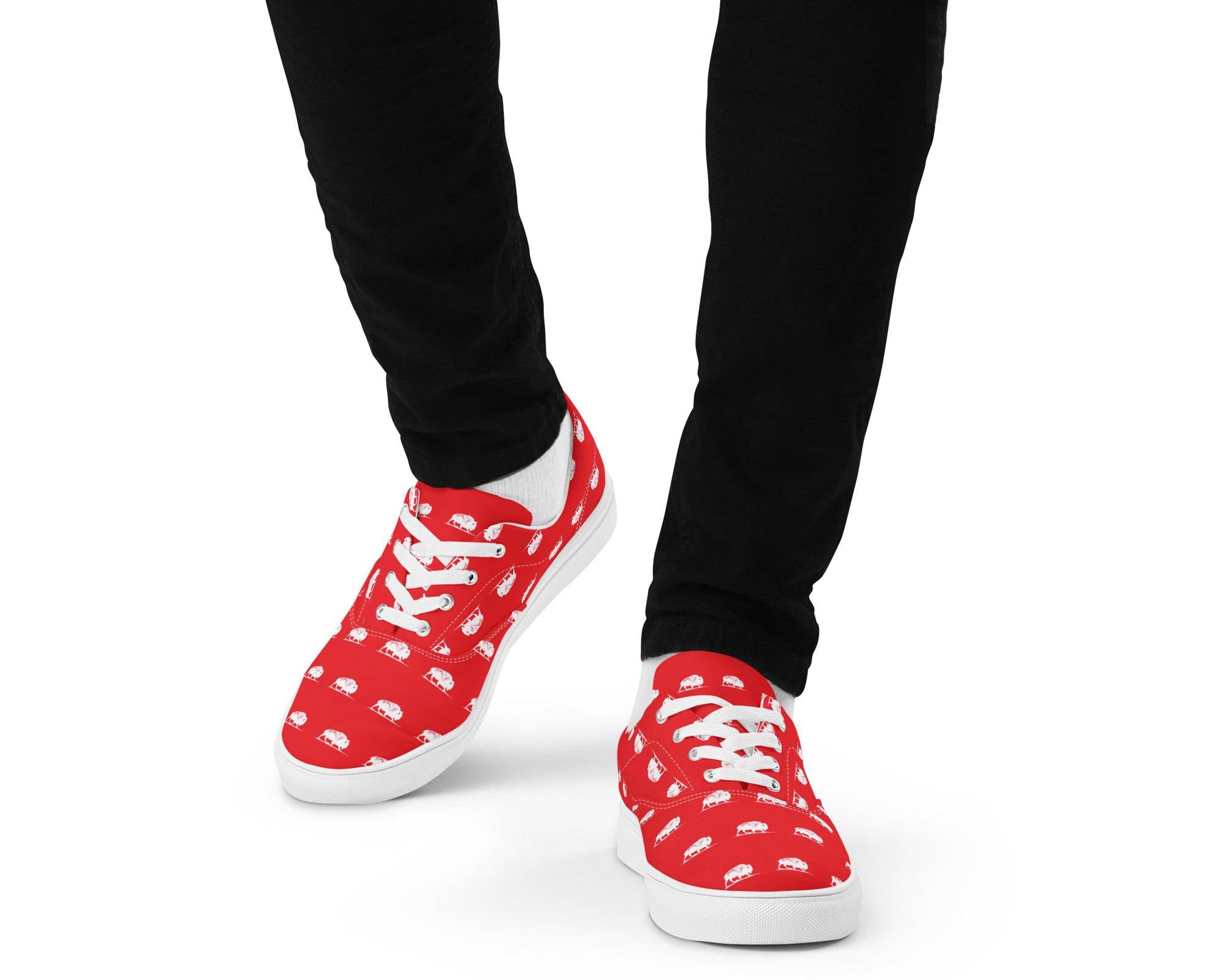 NEWYORKLISTED STYLE COLLECTION: Buffalo Love Canvas Sneakers (Men's Shoes) - NEWYORKLISTED