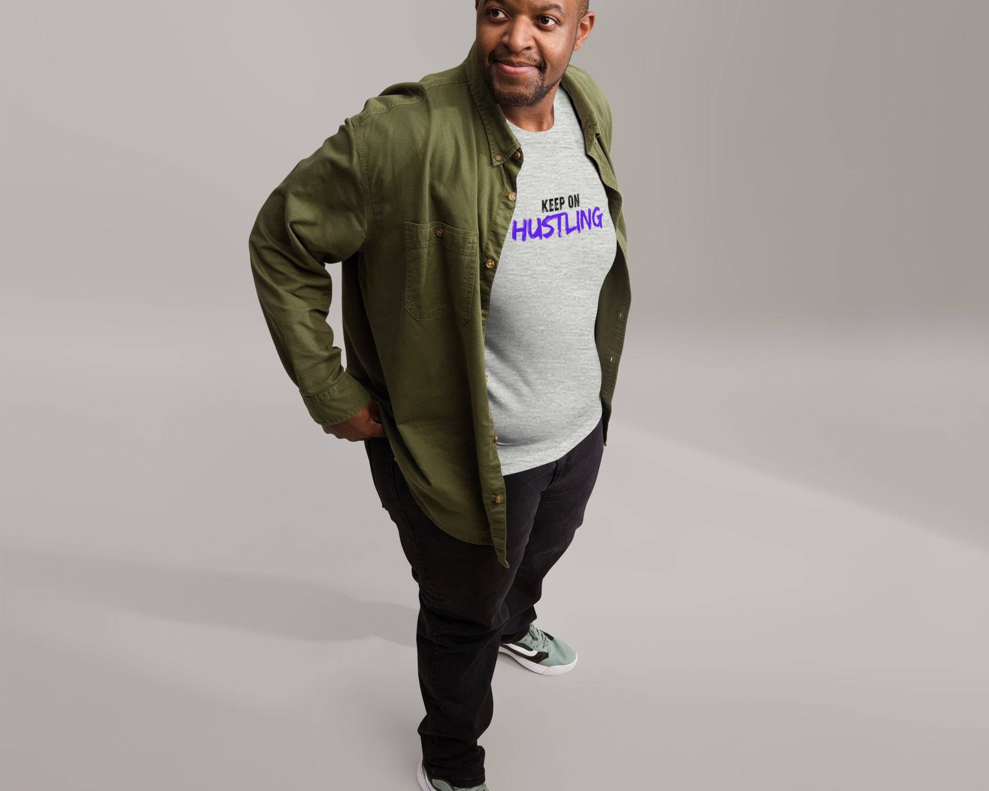 NEWYORKLISTED - "KEEP ON HUSTLING" Unisex t-shirt - NEWYORKLISTED